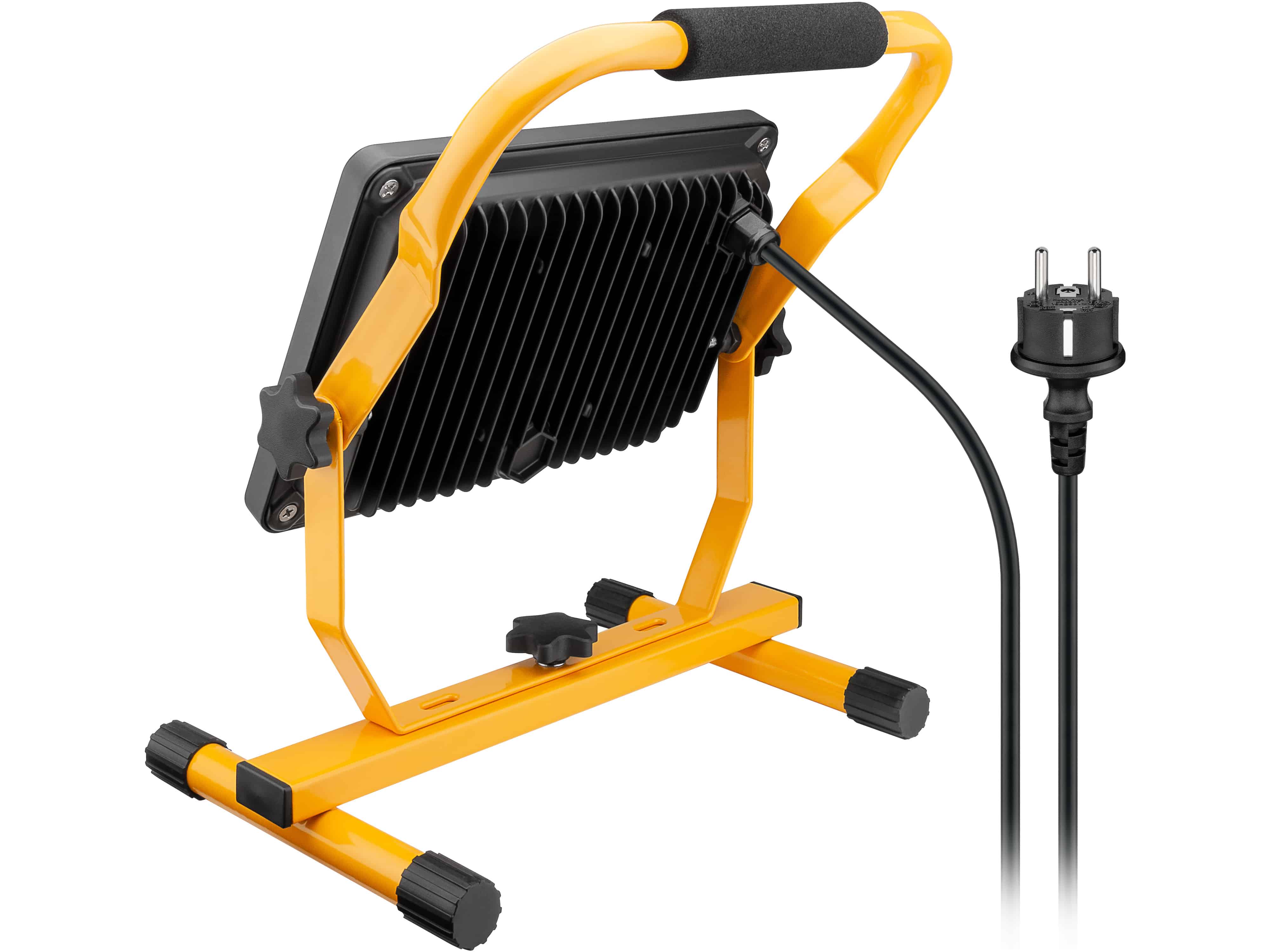 GOOBAY LED-Baustrahler, Standfuß, 50W, 6500K GOOBAY LED-Baustrahler, Standfuß, 50W, 6500K
