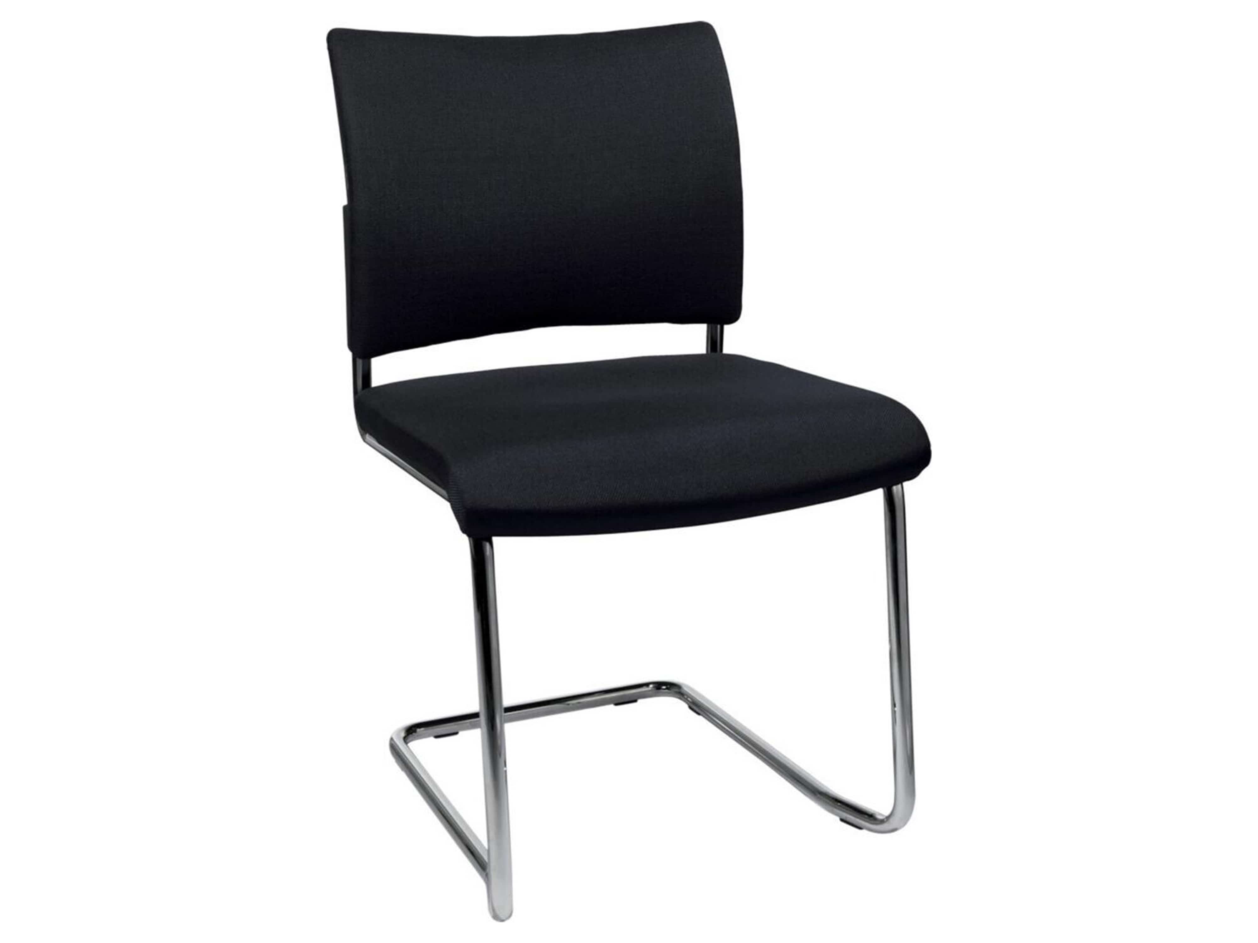 TOPSTAR Besucherstuhl Visit 20 Polster schwarz 2er Pack