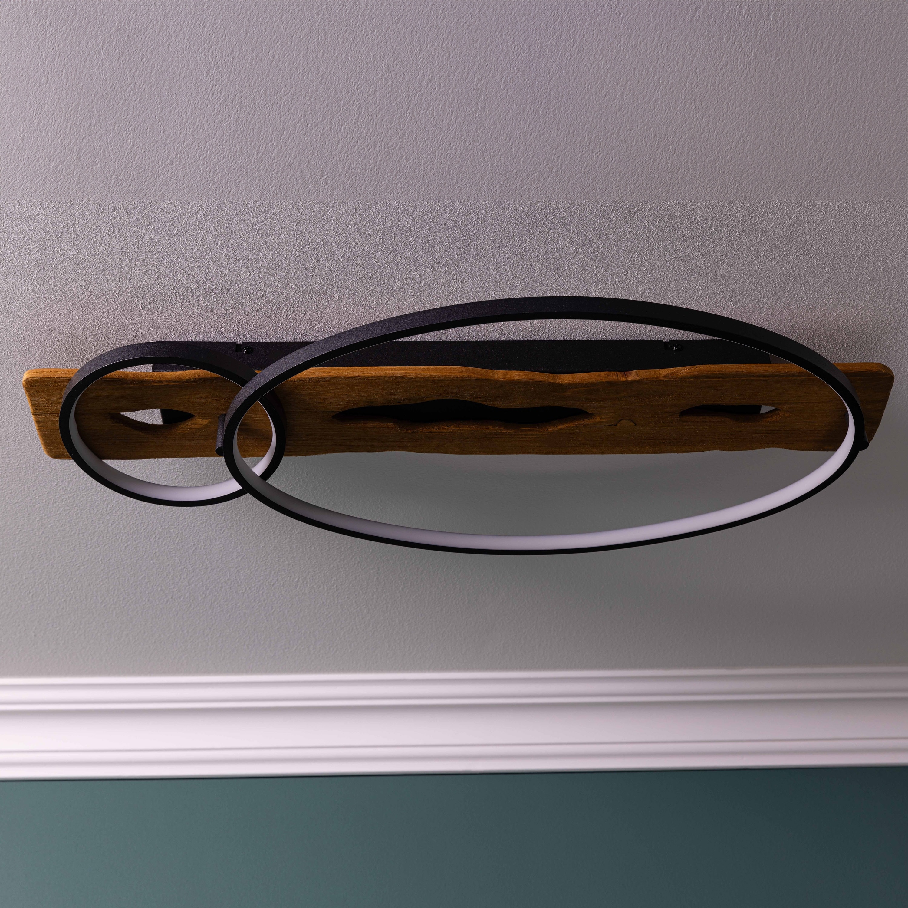 BRILLIANT LED-Deckenleuchte Pirus, 30 W, 3300 lm, 3000 K, dimmbar