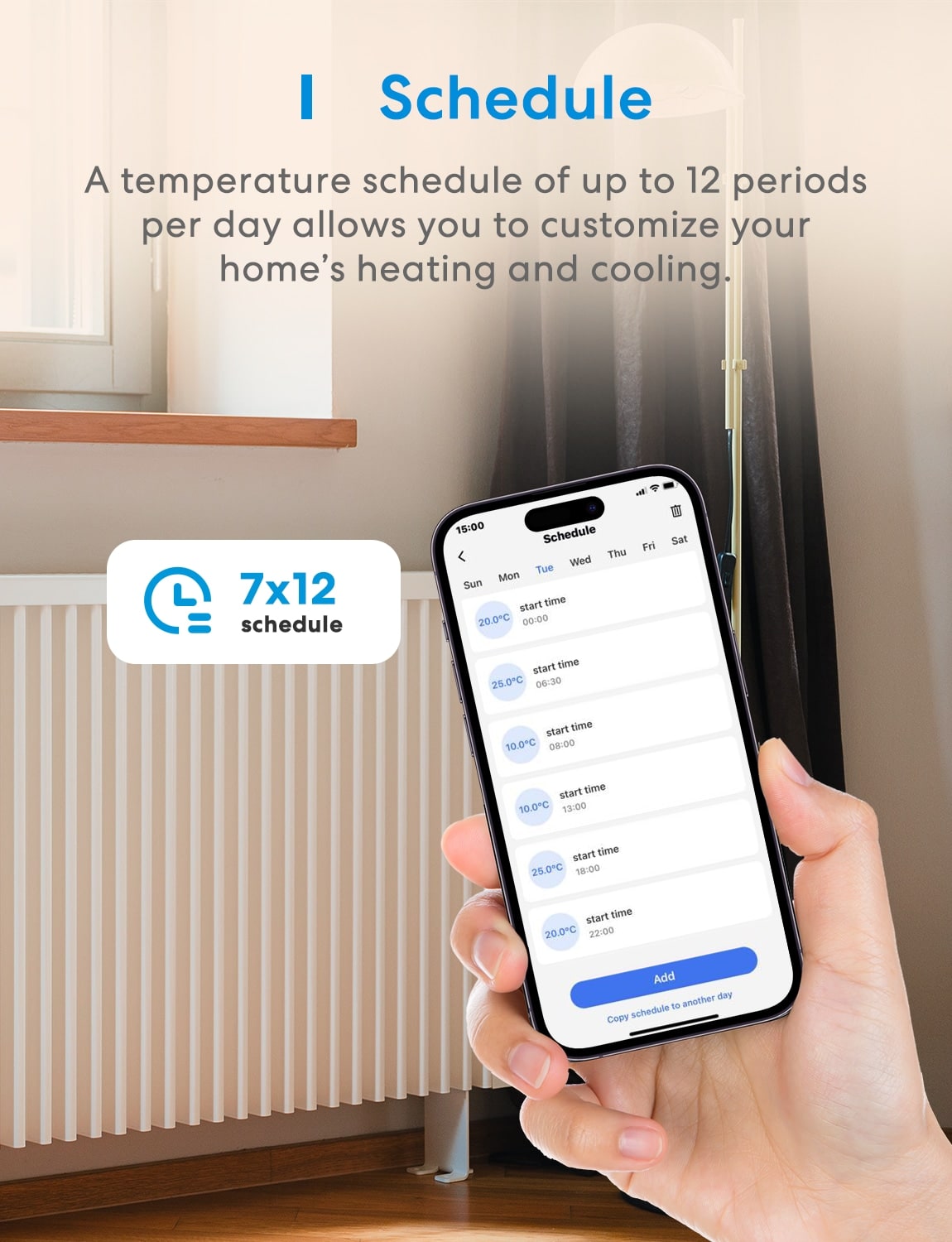 MEROSS Smart Thermostatsteckdose MTS960HK-EU