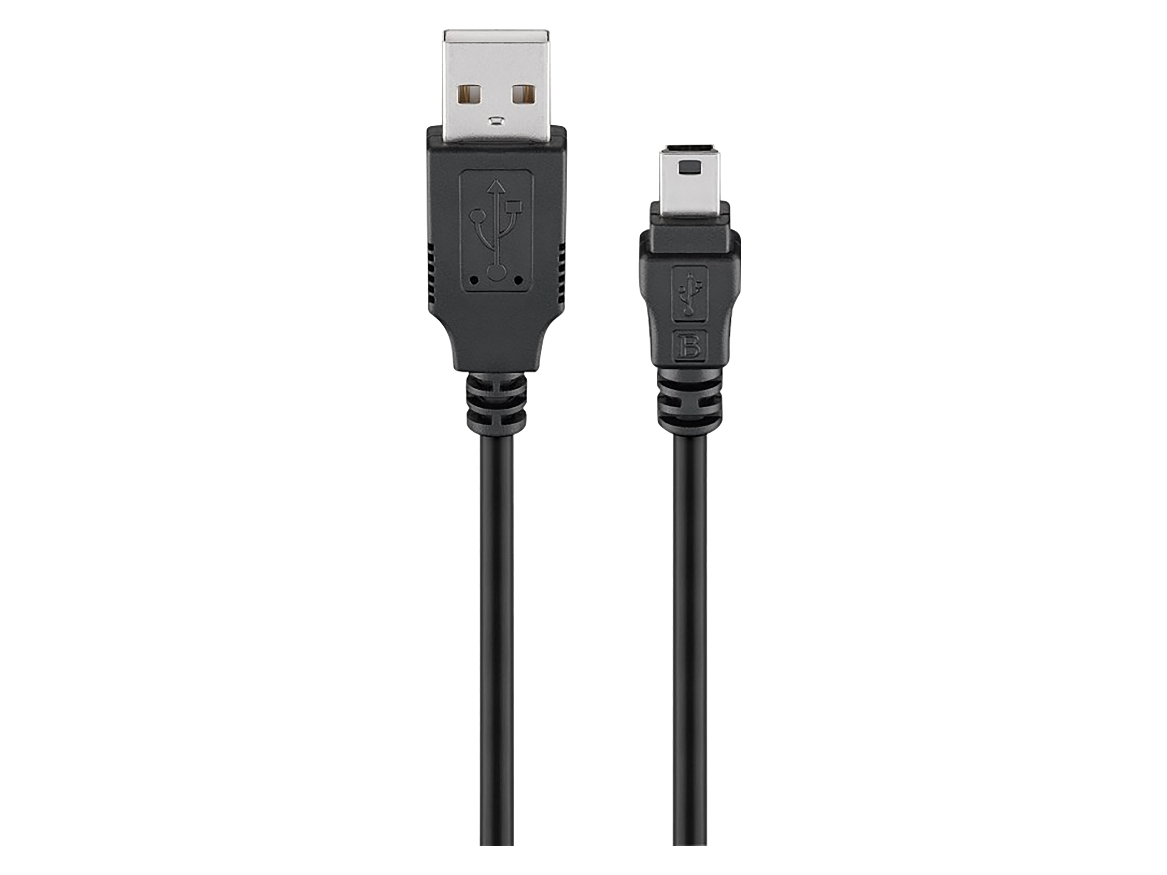 GOOBAY USB 2.0 Hi-Speed Kabel A/miniB 93228 0,15m schwarz