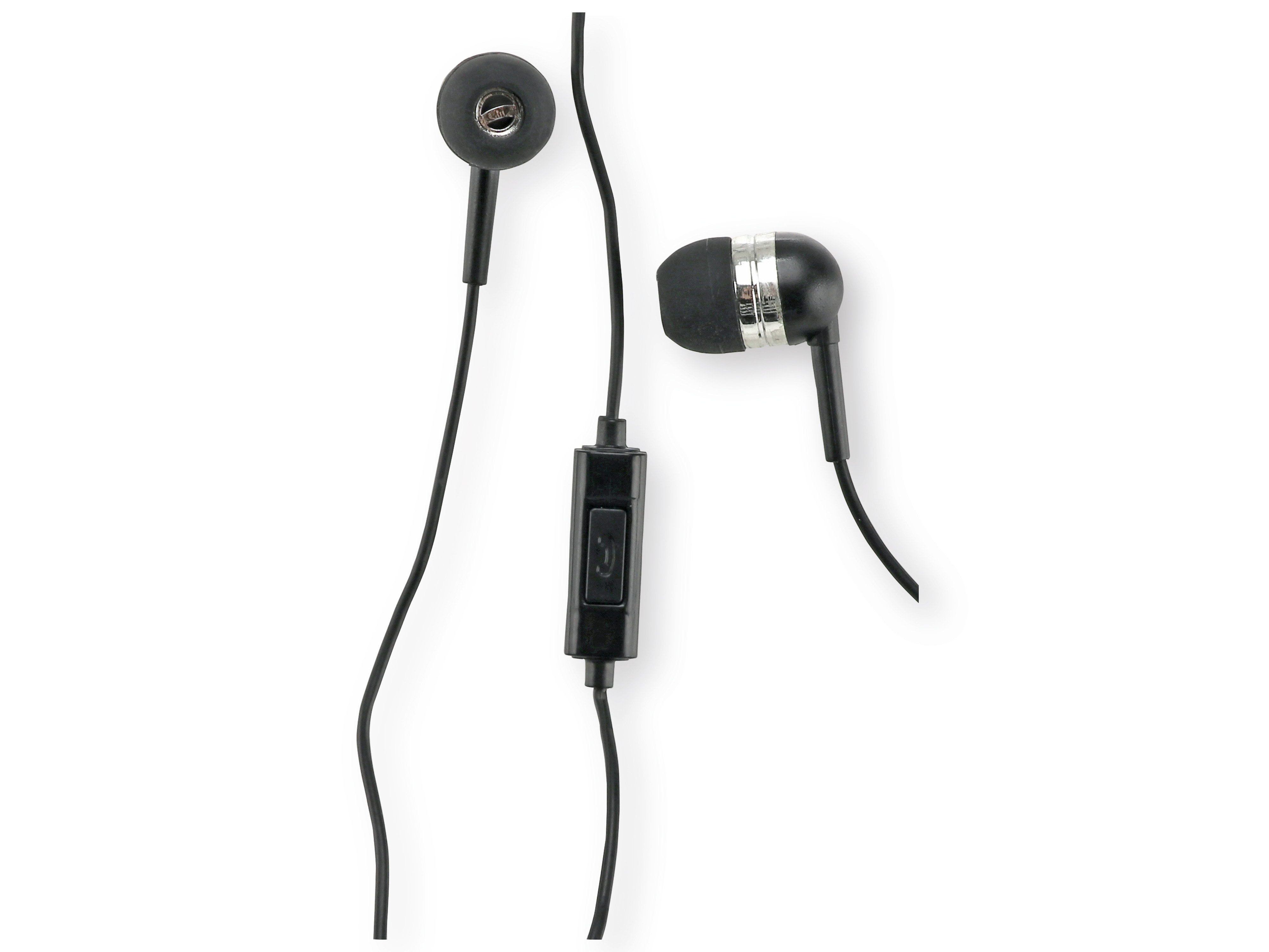 GRUNDIG In-Ear Kopfhörer schwarz, mit Mikrofon