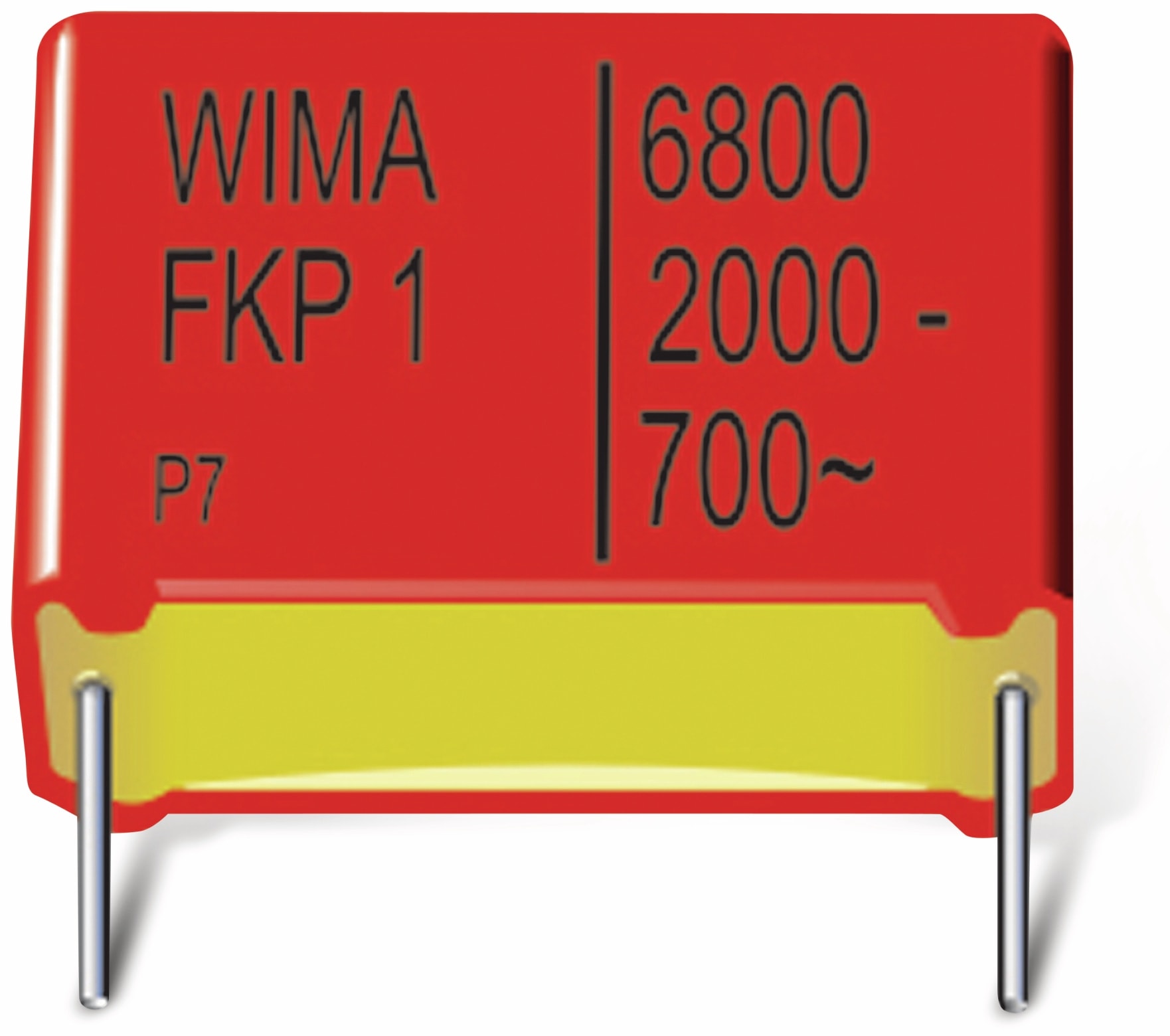 WIMA Folienkondensator, FKP1R012204B00JSSD, 2200PF, 1250V