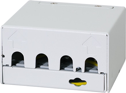 LOGILINK Patchpanel NK4090 4Port inkl. 4 CAT6A Modulen