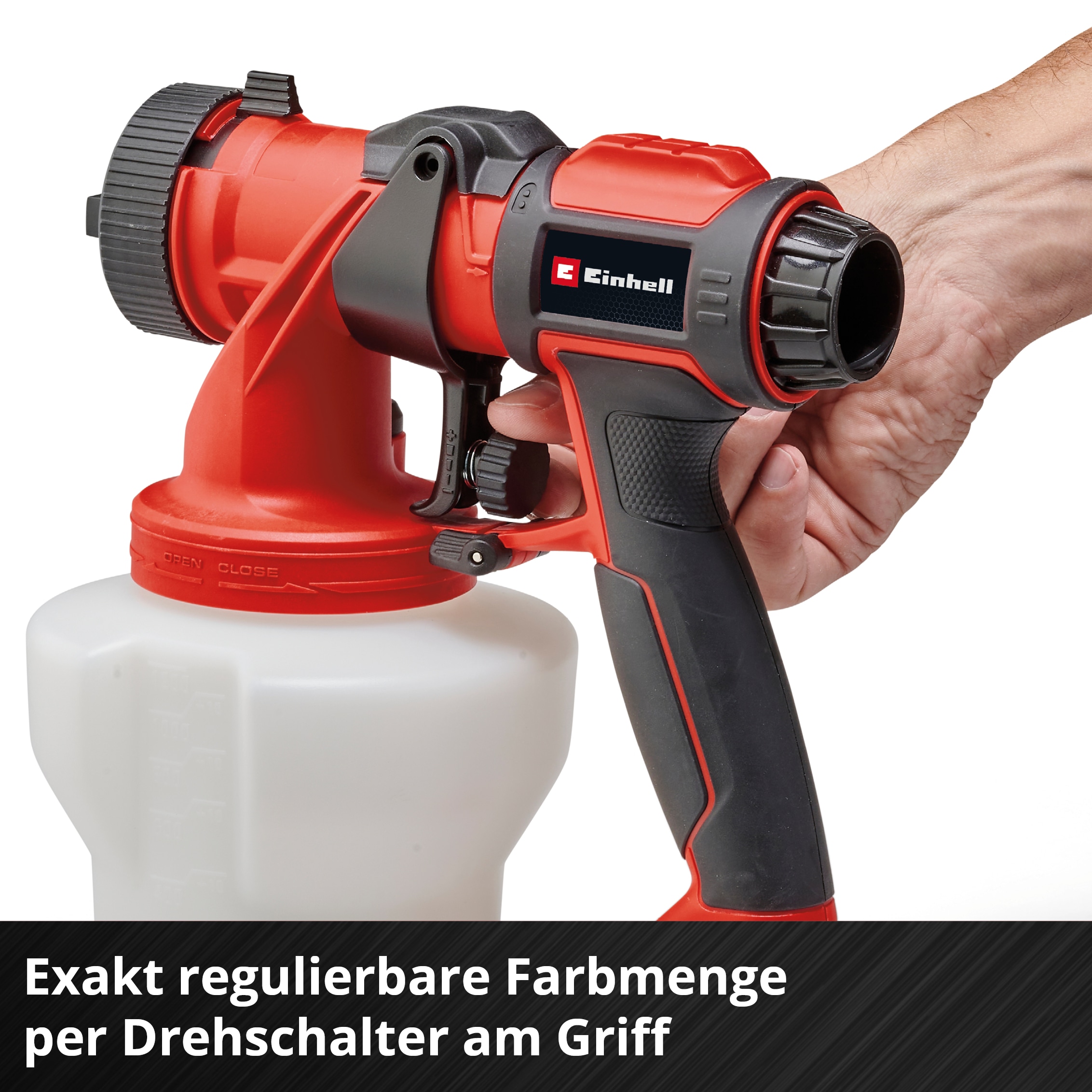 EINHELL Akku-Farbsprühsystem TE-SY 18/90 Li Kit (1x 4,0 Ah)