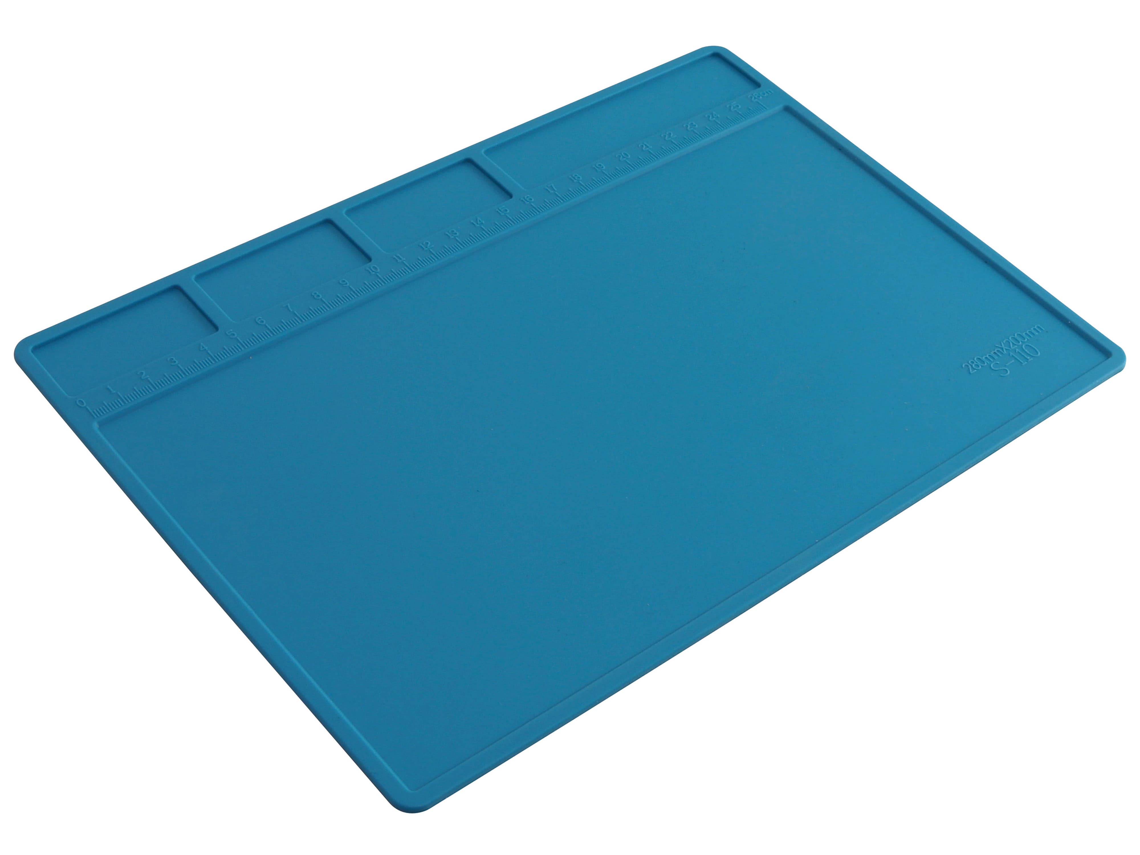 DAYTOOLS Silikon-Lötmatte S-110, 28x20 cm, blau