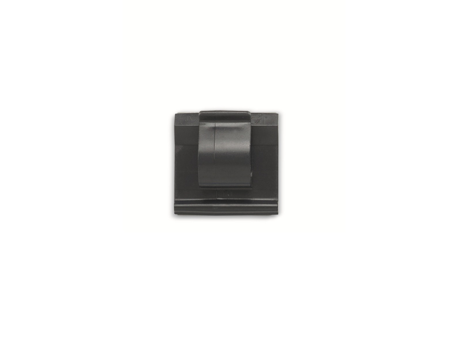 PANDUIT Kabelclip, ACC19-AT-C0, schwarz, selbstklebend, 4,80 mm