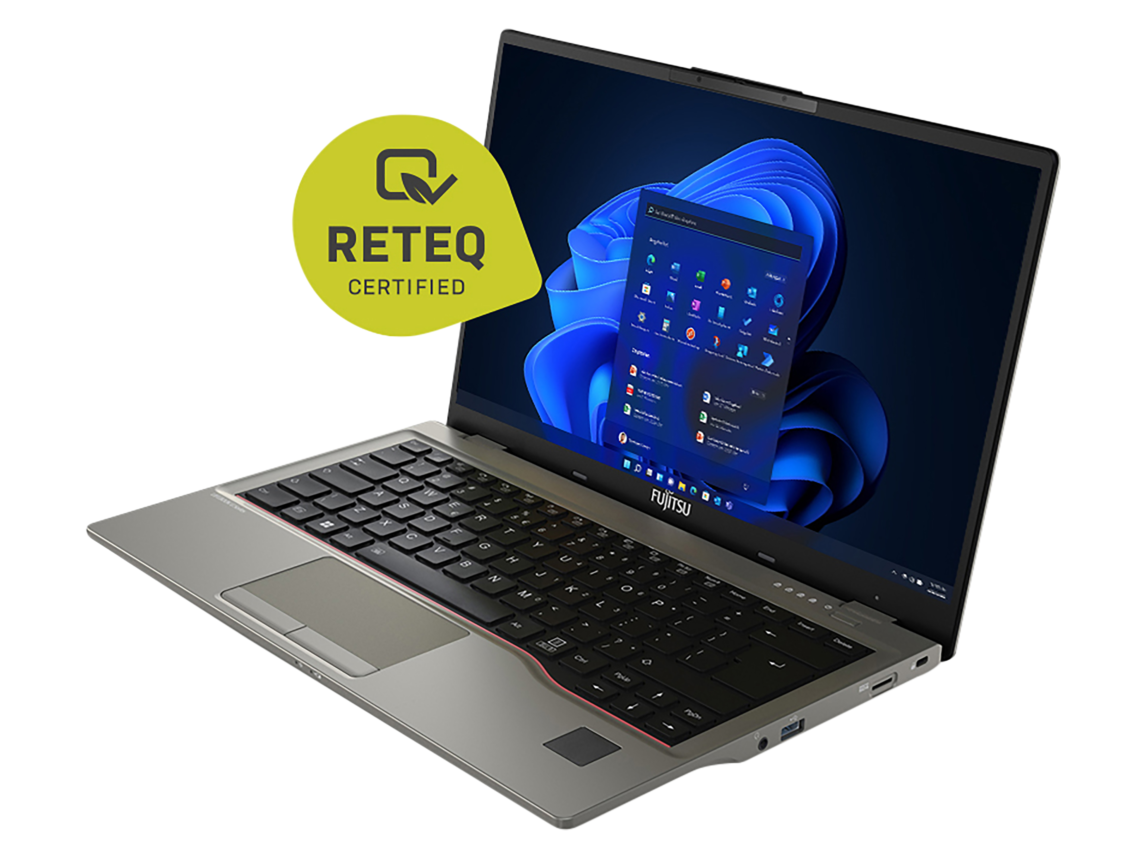 FUJITSU Notebook Lifebook U7412, 35,56 cm (14"), 16GB, 512GB, Win11Pro, refurbished