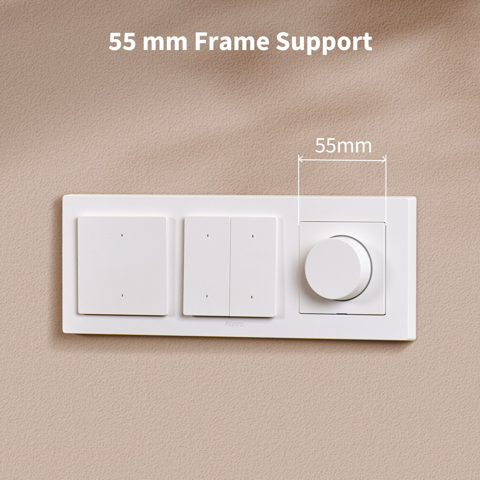 AQARA Dimmer-Schalter H2, KD-R01D, weiß, 2 Stück