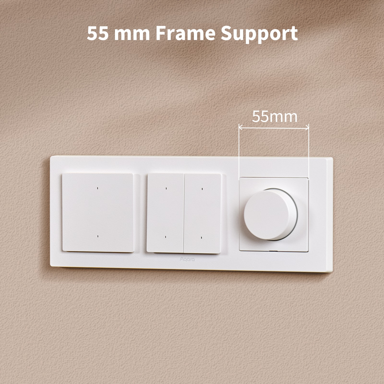 AQARA Dimmer-Schalter H2, KD-R01D, weiß, 2 Stück AQARA Dimmer-Schalter H2, KD-R01D, weiß, 2 Stück