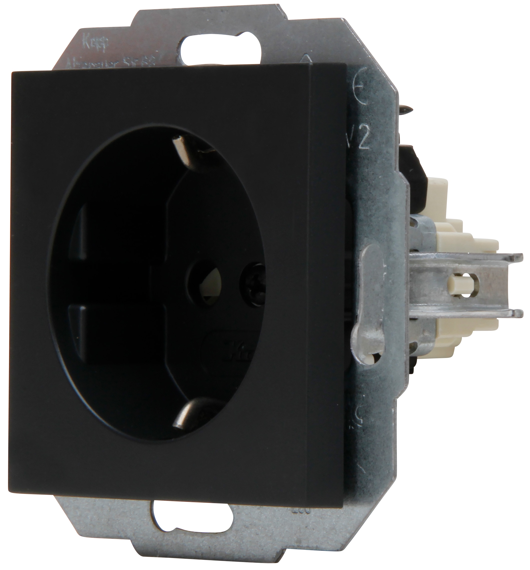 KOPP Schutzkontakt-Steckdose Athenis, anthrazit