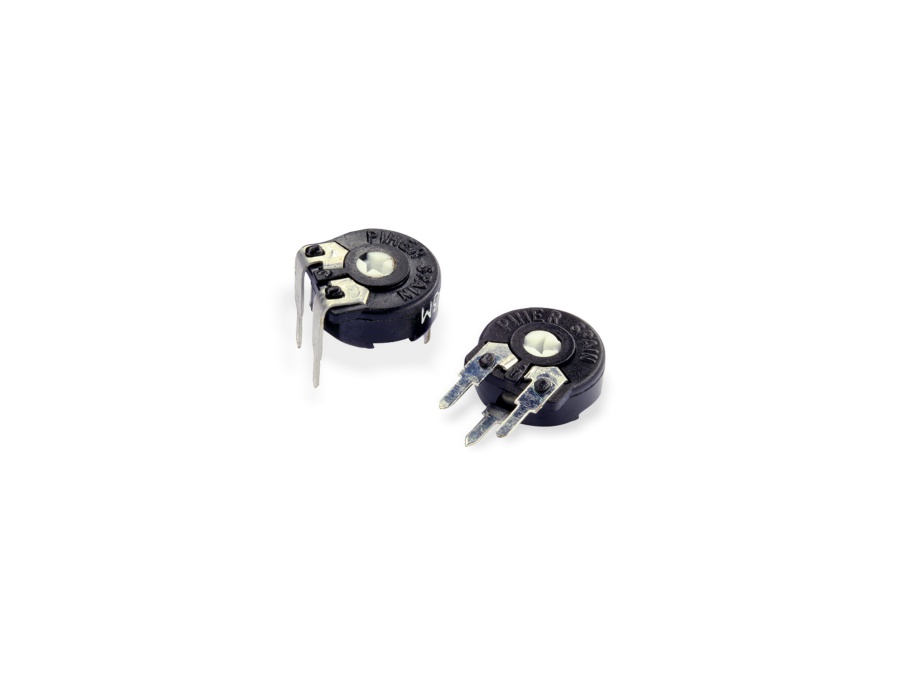 PIHER Potentiometer PT-10, 100 KΩ, stehend