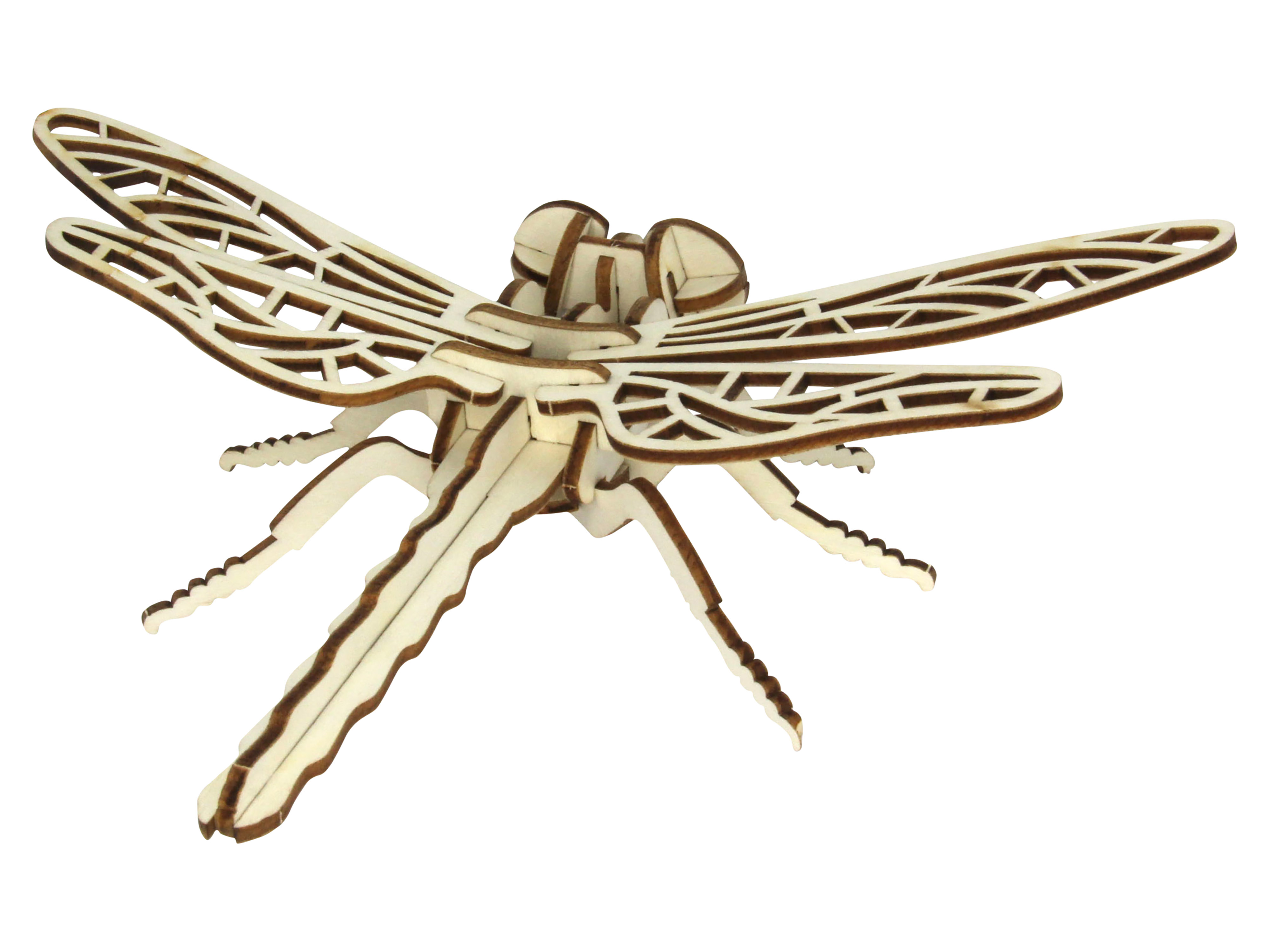 SOL-EXPERT 3D Holz Puzzle Libelle