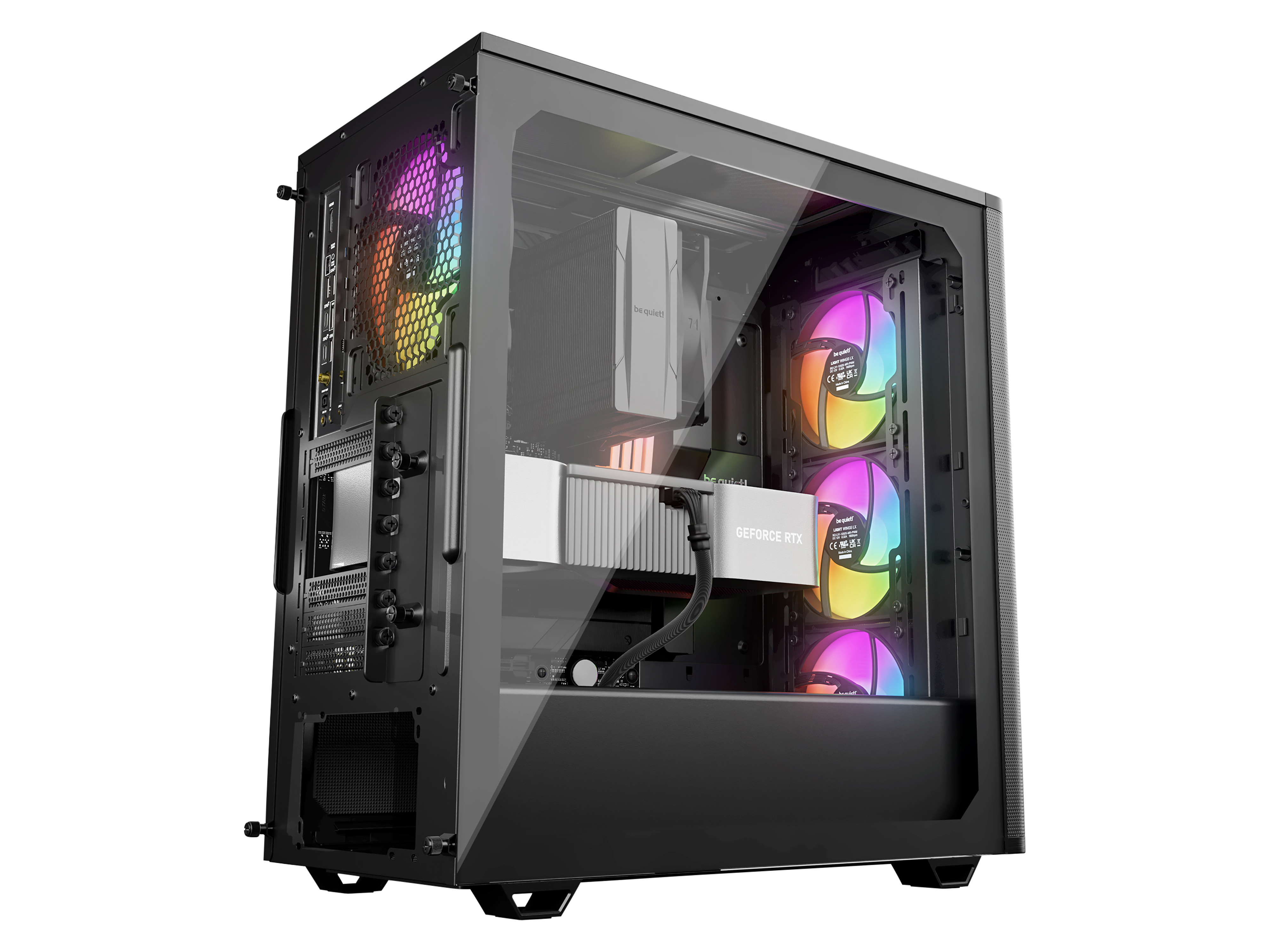 BE QUIET! Midi Tower Pure Base 501LX schwarz