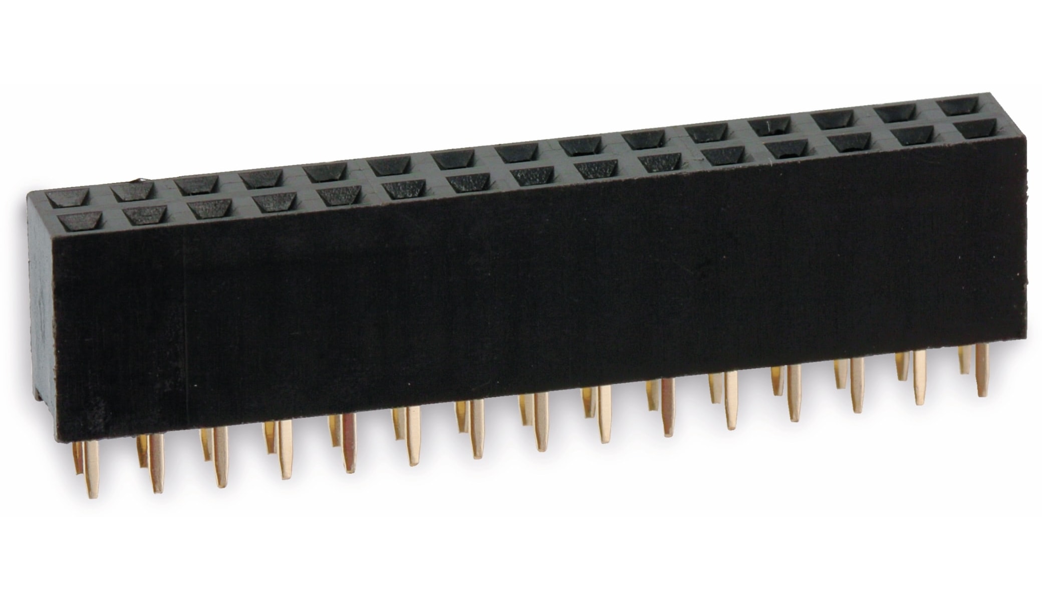 CONNFLY ELECTRONIC Buchsenleiste, vergoldet, 2x 15-polig CONNFLY ELECTRONIC Buchsenleiste, vergoldet, 2x 15-polig