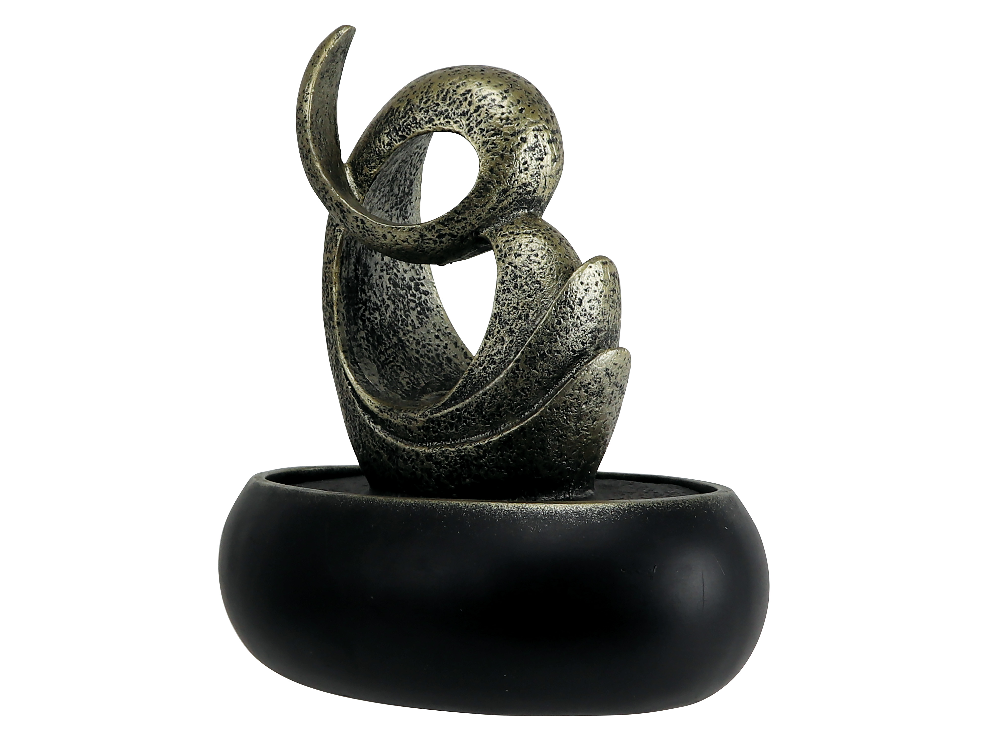 LED-Zimmerbrunnen, GT-RF-06, schwarz/grau, B-Ware