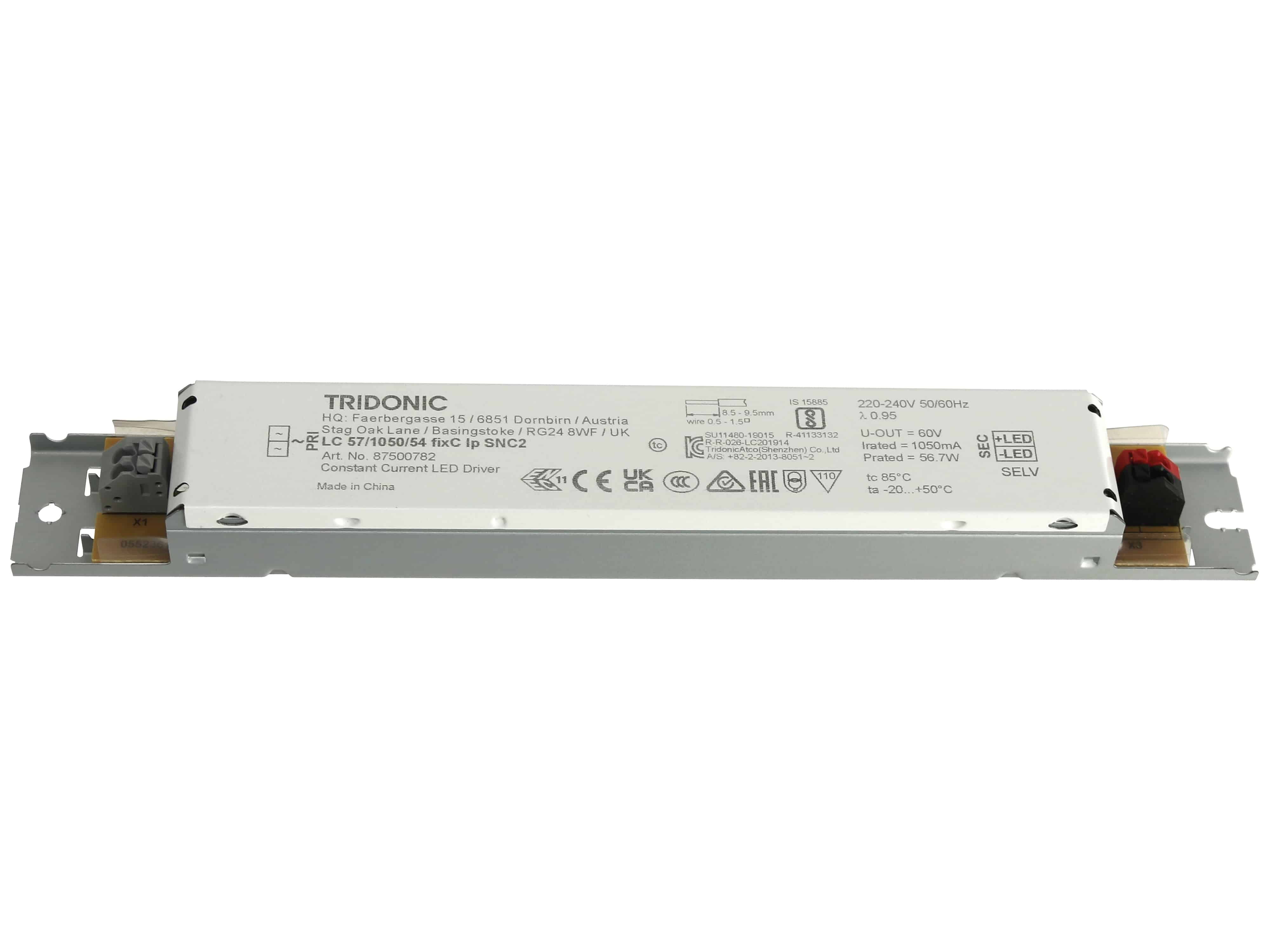 TRIDONIC LED-Schaltnetzteil 87500782, 56,7 W