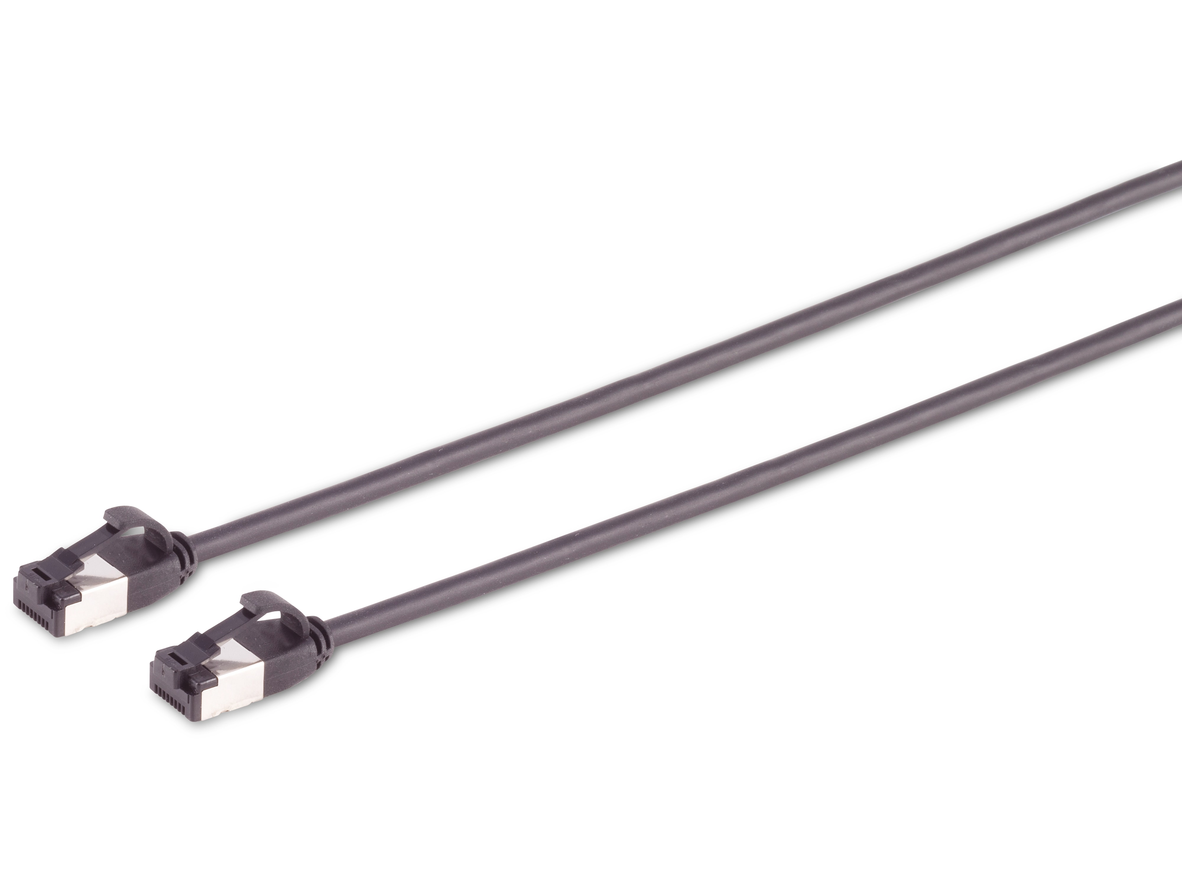 S-IMPULS CAT.8.1 Netzwerkkabel, slim, TPE, schwarz, 1,0 m S-IMPULS CAT.8.1 Netzwerkkabel, slim, TPE, schwarz, 1,0 m