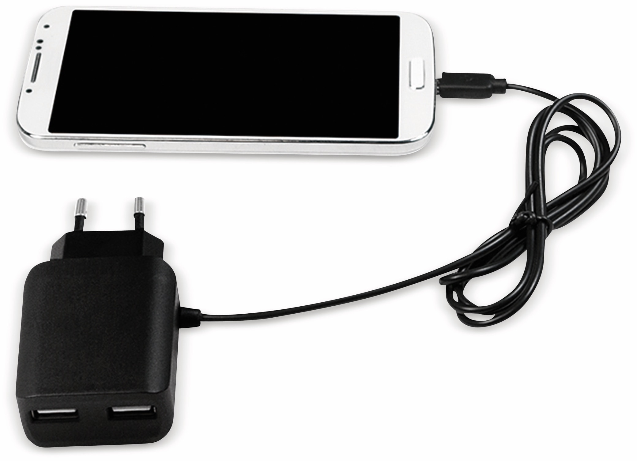 LOGILINK USB-Ladegerät PA0157, 5V/2,1A, 10,5 W, schwarz LOGILINK USB-Ladegerät PA0157, 5V/2,1A, 10,5 W, schwarz