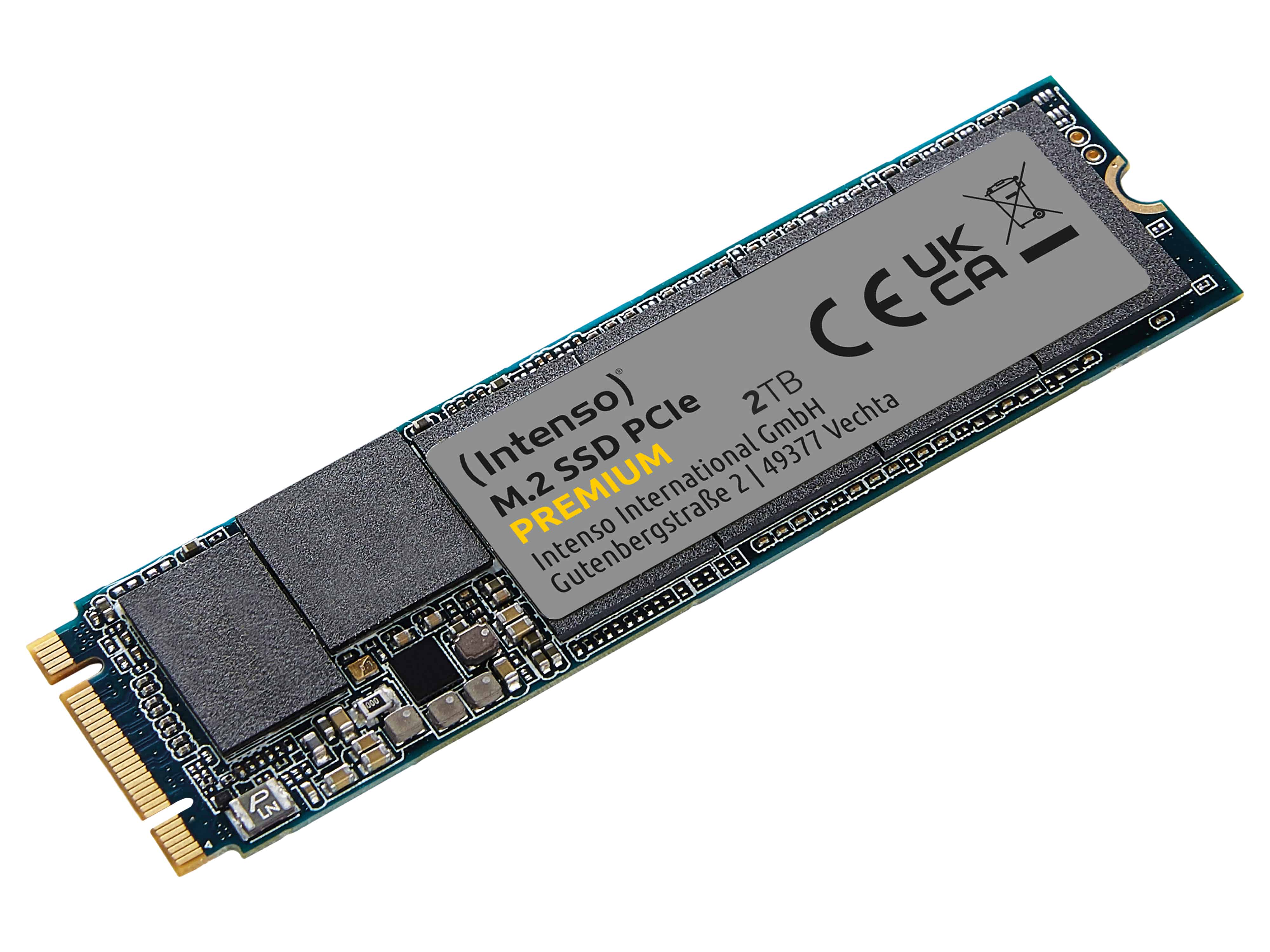 INTENSO M.2 SSD Premium, 2 TB, PCIe
