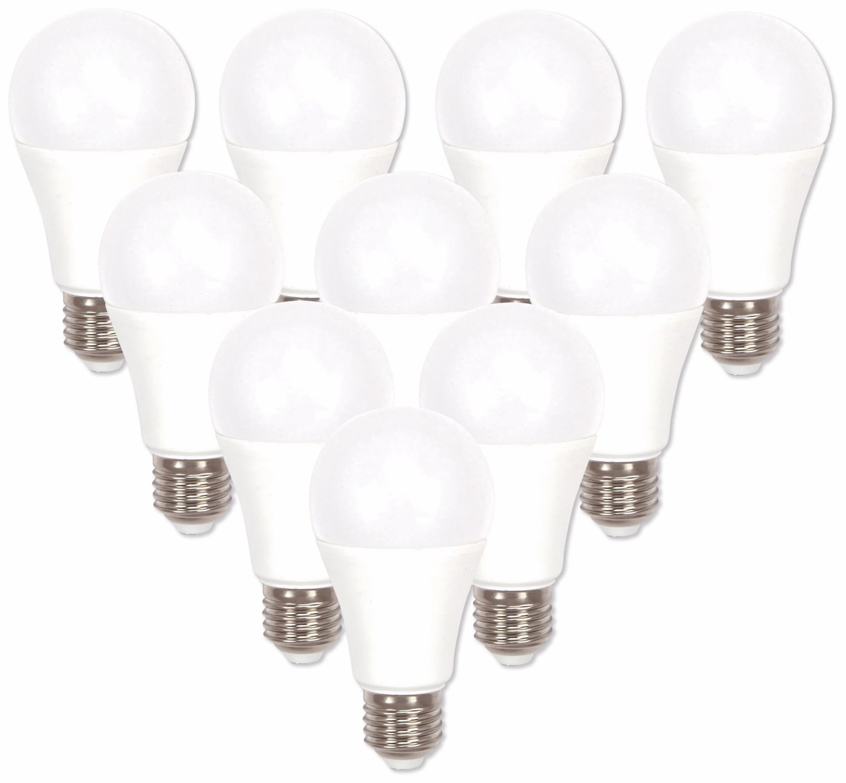 V-TAC LED-Lampe VT-210 (228), E27, EEK: F, 9 W, 806 lm, 3000 K, 10 Stück V-TAC LED-Lampe VT-210 (228), E27, EEK: F, 9 W, 806 lm, 3000 K, 10 Stück