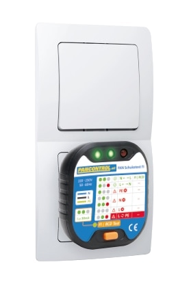 PANCONTROL PAN Steckdosen-Prüfer + FI-Tester