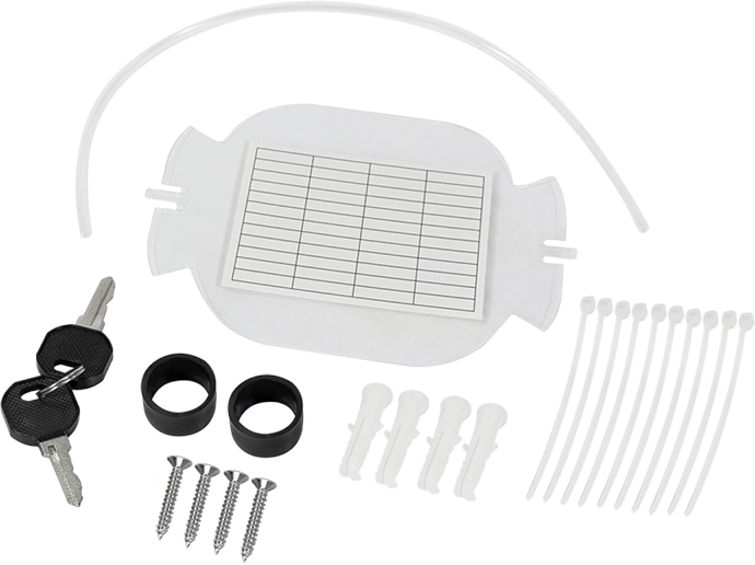 LOGILINK FTTH/FTTB-Anschlussleergehäuse FB124E, für 24 Fasern, 6x LC/QD o. SC/DX