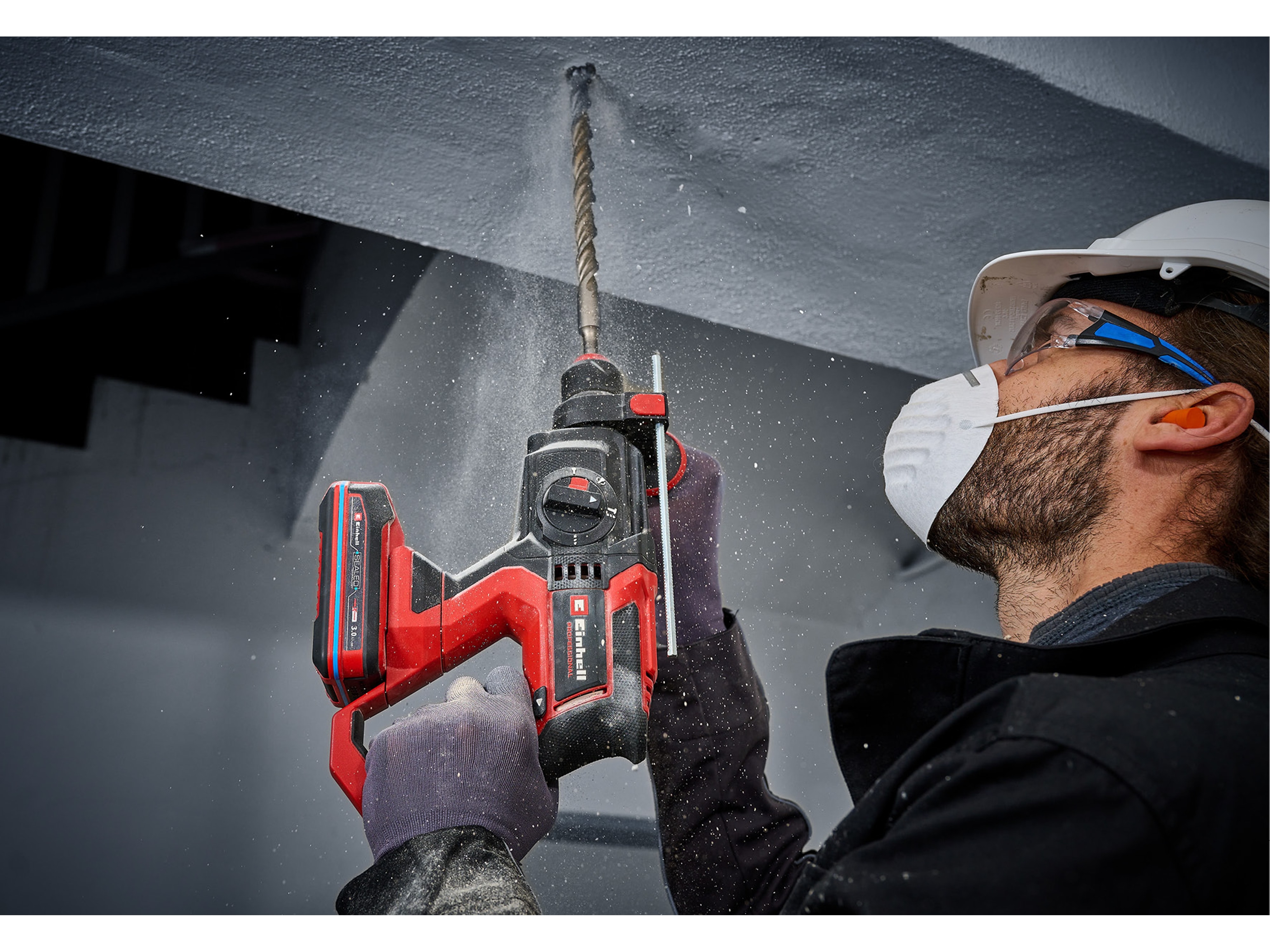 EINHELL PROFESSIONAL Akku-Bohrhammer TP-HD 18/22 D Li BL, Solo