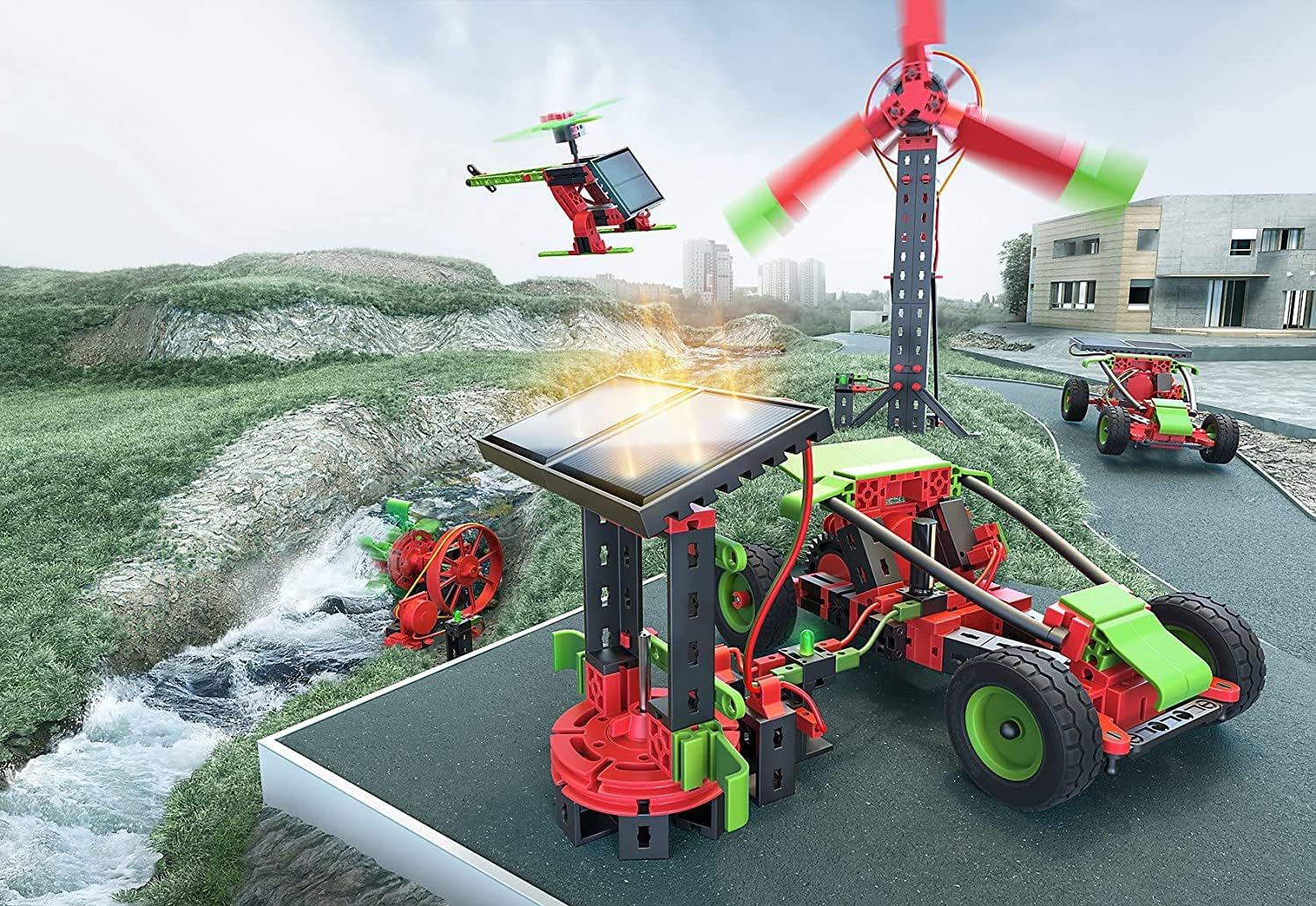 FISCHERTECHNIK Bausatz Grüne Energie