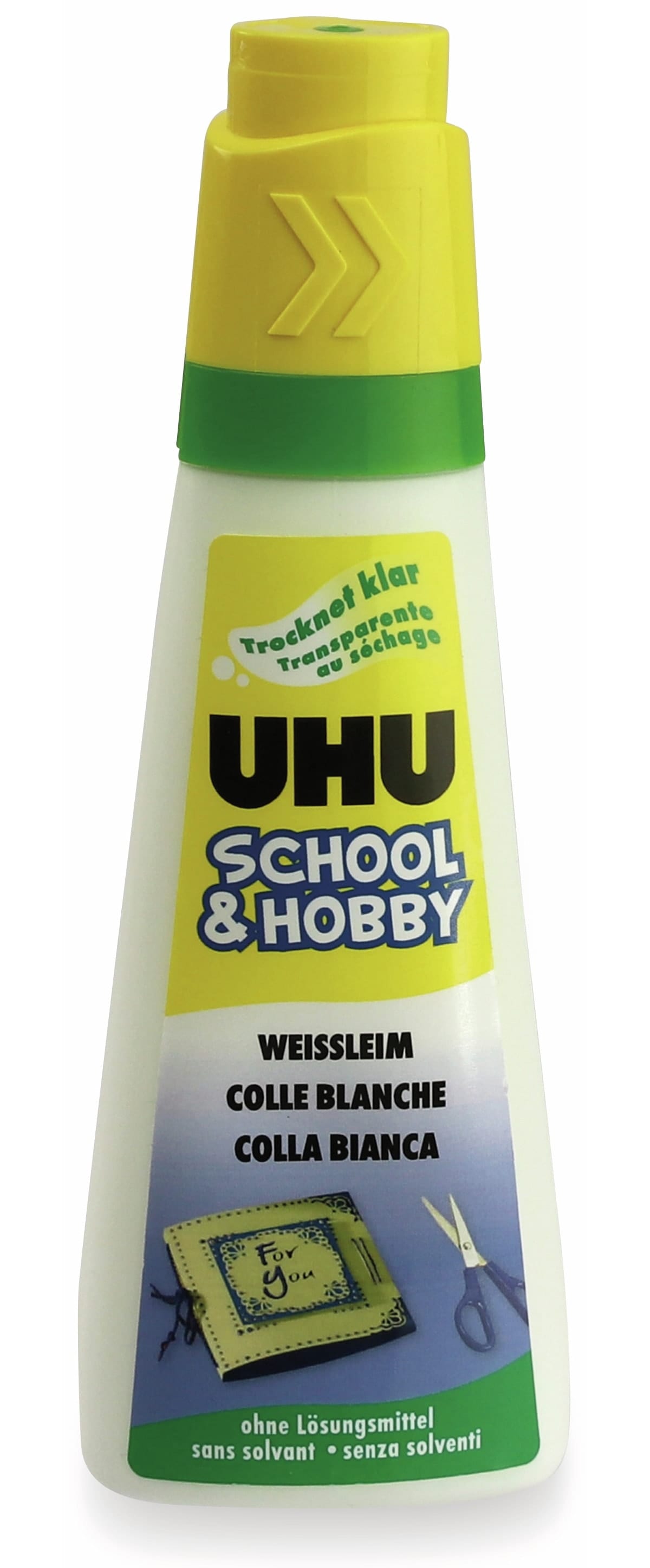 UHU Weissleim School & Hobby, 100 g, ohne Lösungsmittel