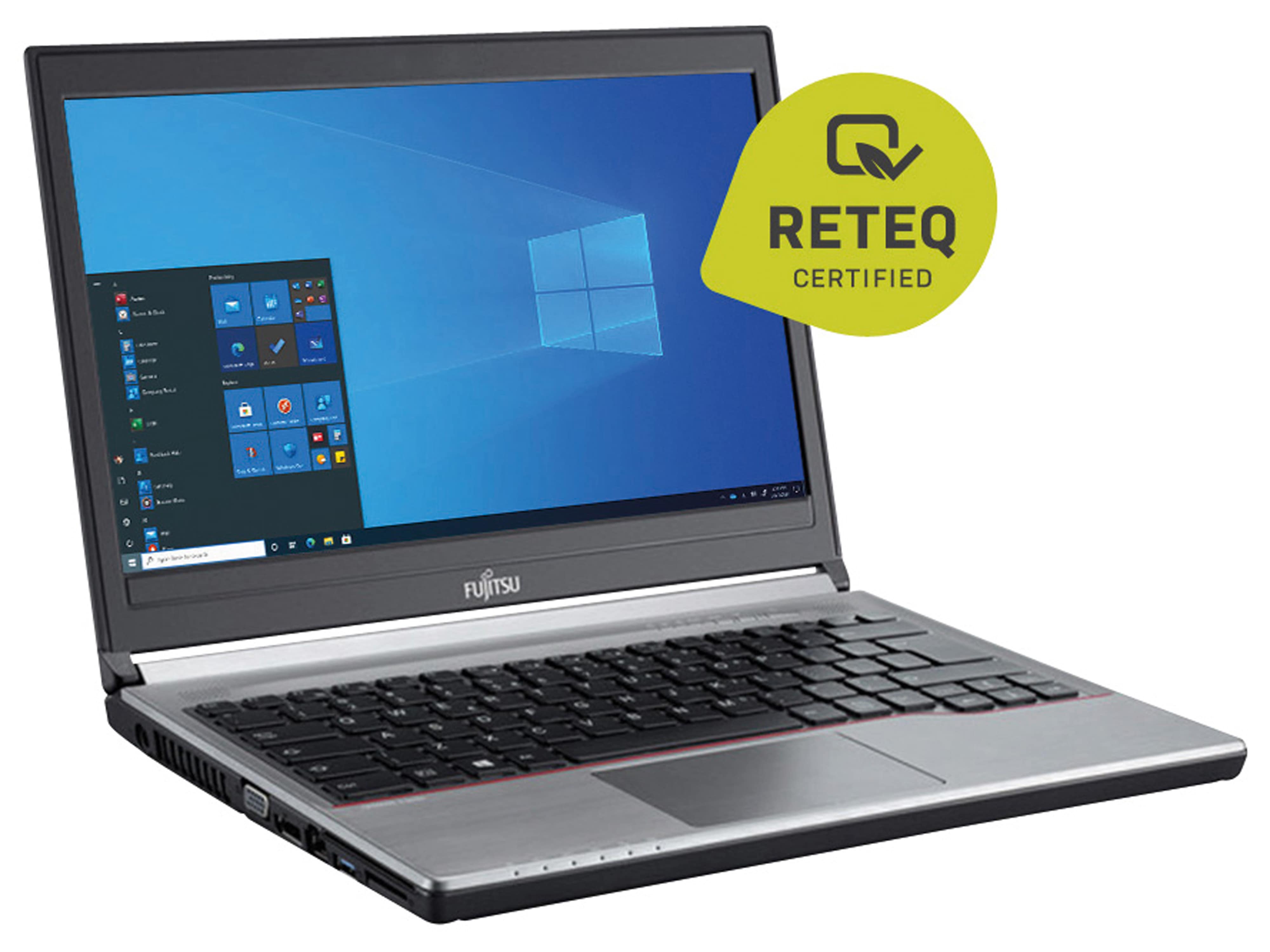 FUJITSU Notebook Lifebook, E736, 33,78 cm (13,3"), 16GB, 512GB, Win10Pro, refurbished FUJITSU Notebook Lifebook, E736, 33,78 cm (13,3"), 16GB, 512GB, Win10Pro, refurbished