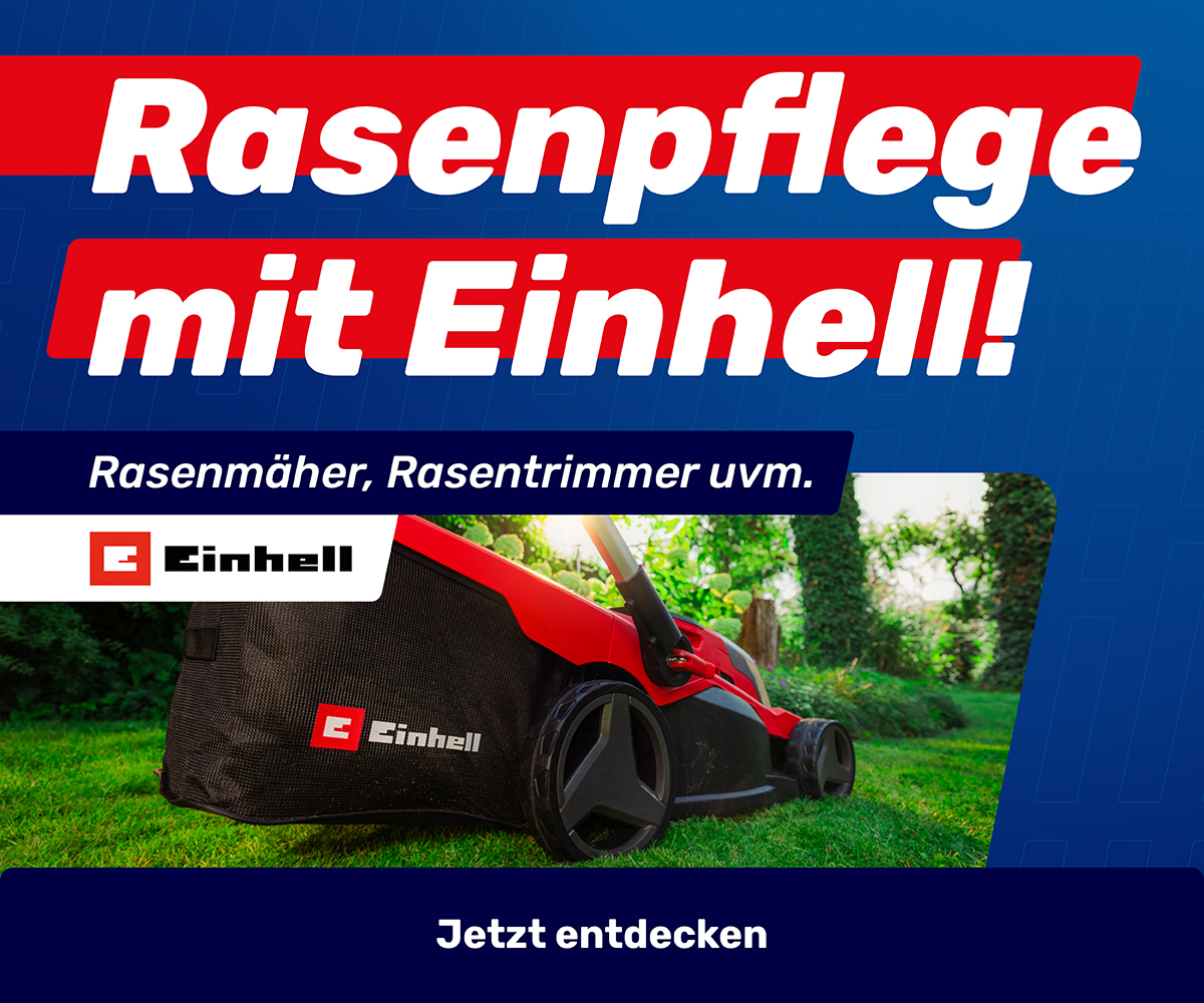 Rasenpflege mit Einhell Rasenpflege mit Einhell