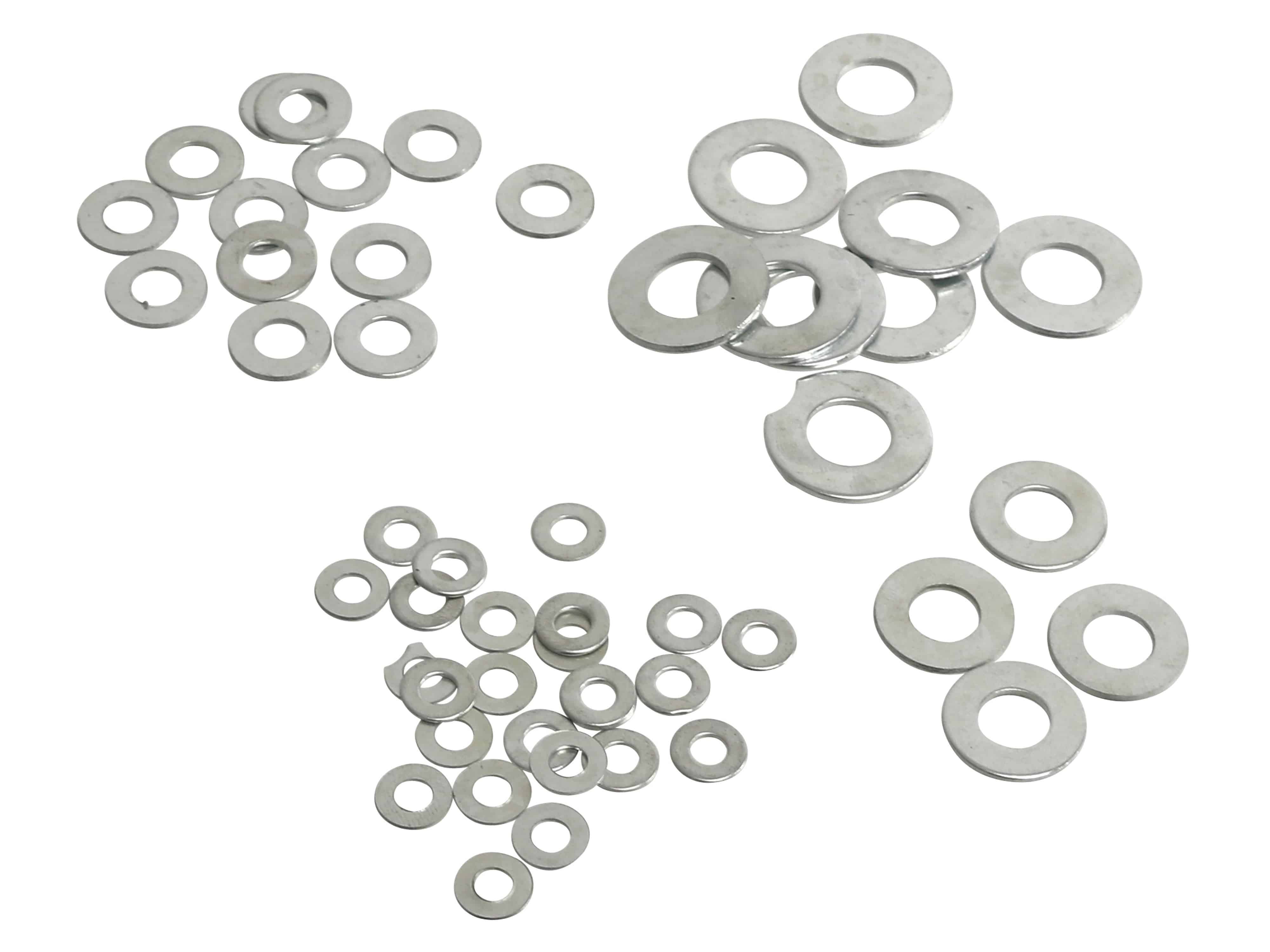 MASTERPROOF, Unterlegscheiben, versch. Größen, 51-tlg MASTERPROOF, Unterlegscheiben, versch. Größen, 51-tlg