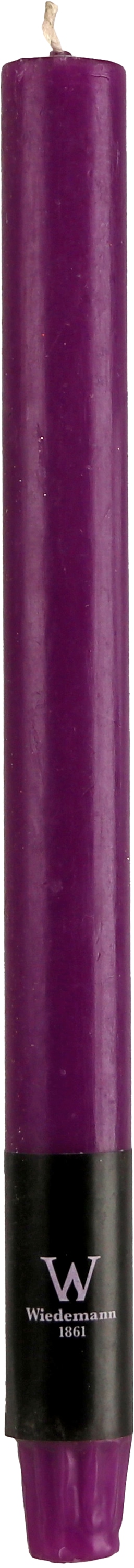 WIEDEMANN Stabkerze, Brombeere, 270/23 mm, durchgefärbt