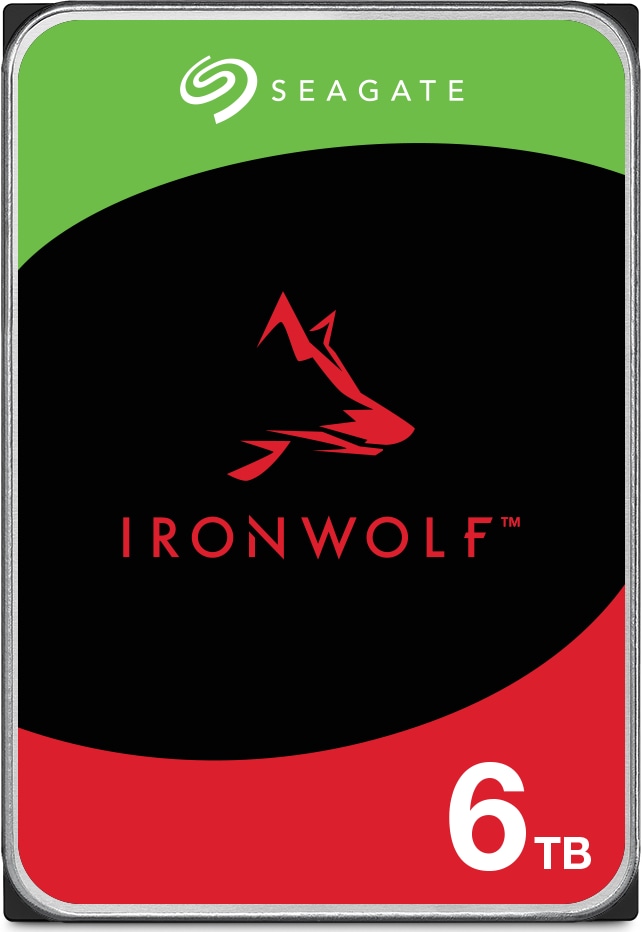 SEAGATE HDD Ironwolf ST6000VN006 6TB, 8,9 cm (3,5") SEAGATE HDD Ironwolf ST6000VN006 6TB, 8,9 cm (3,5")