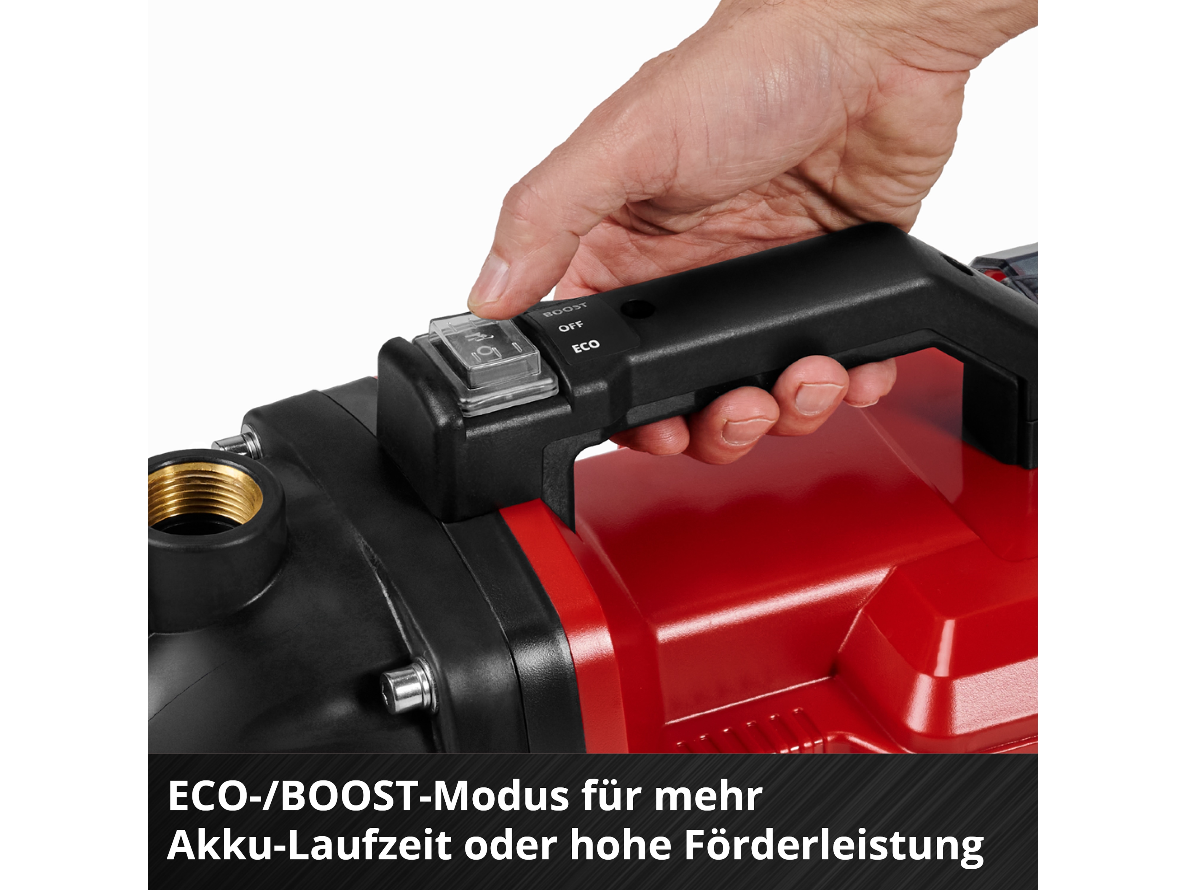 EINHELL Akku-Gartenpumpe AQUINNA 36/30 Set, 4180401, Solo