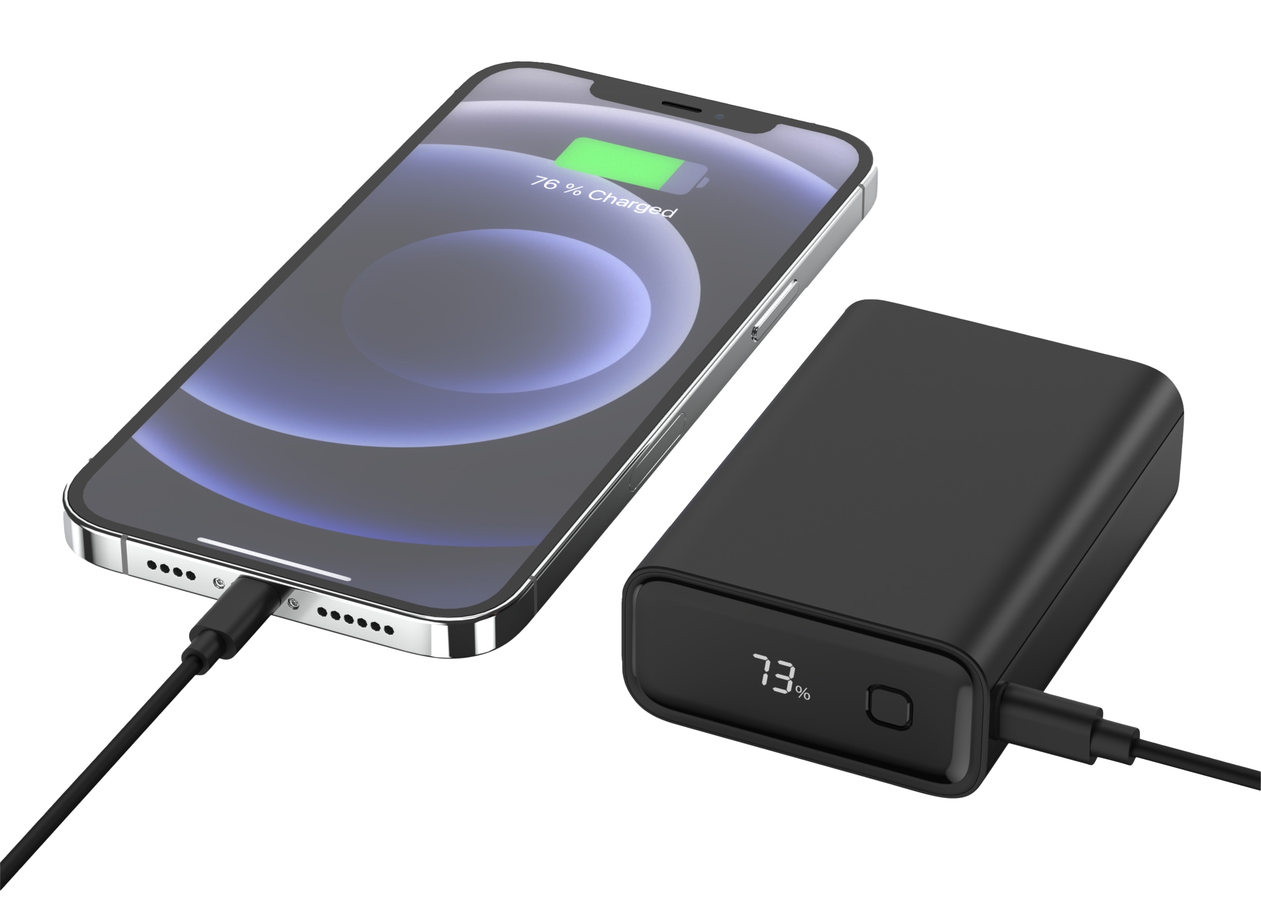 ANSMANN Powerbank PB222PD, 20000 mAh, 1xUSB-A, 1xUSB-C, schwarz