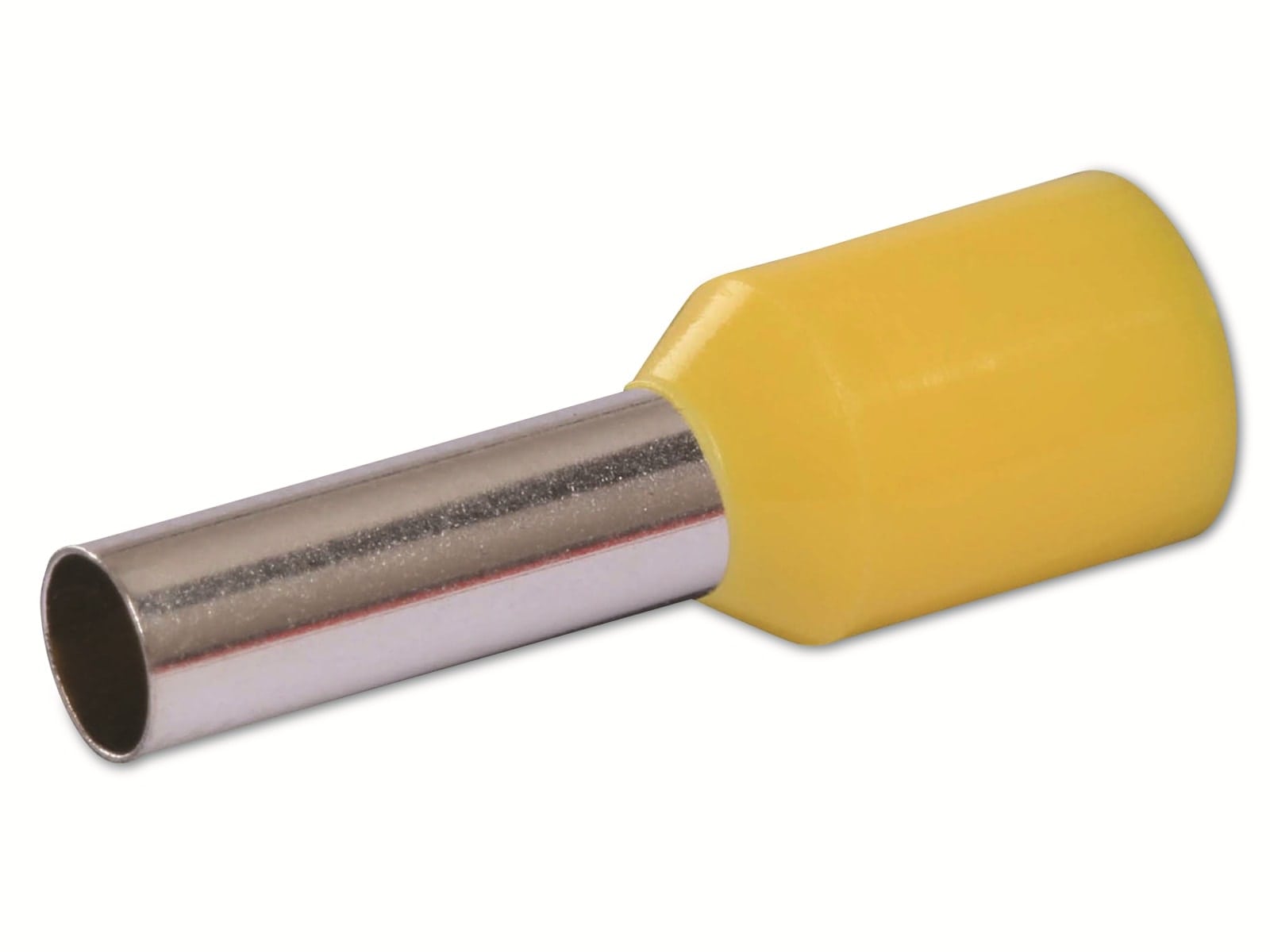QUADRIOS Aderendhülse 22C431, 6 mm², Gelb, Teilisoliert, 100 Stück QUADRIOS Aderendhülse, 22C431, 6 mm², Gelb, Teilisoliert, 100 St.