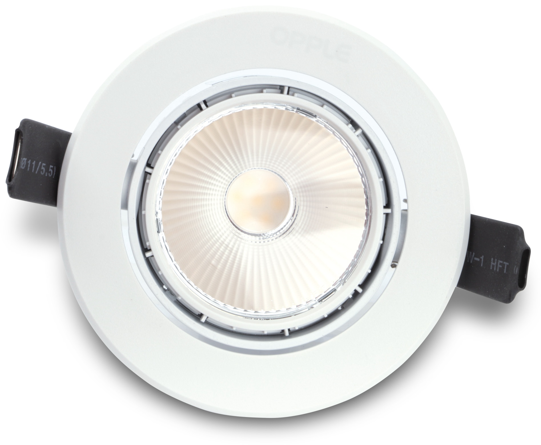 OPPLE LED-Deckeneinbauspot 140044094, 7 W, 420 lm, 3000 K, weiß