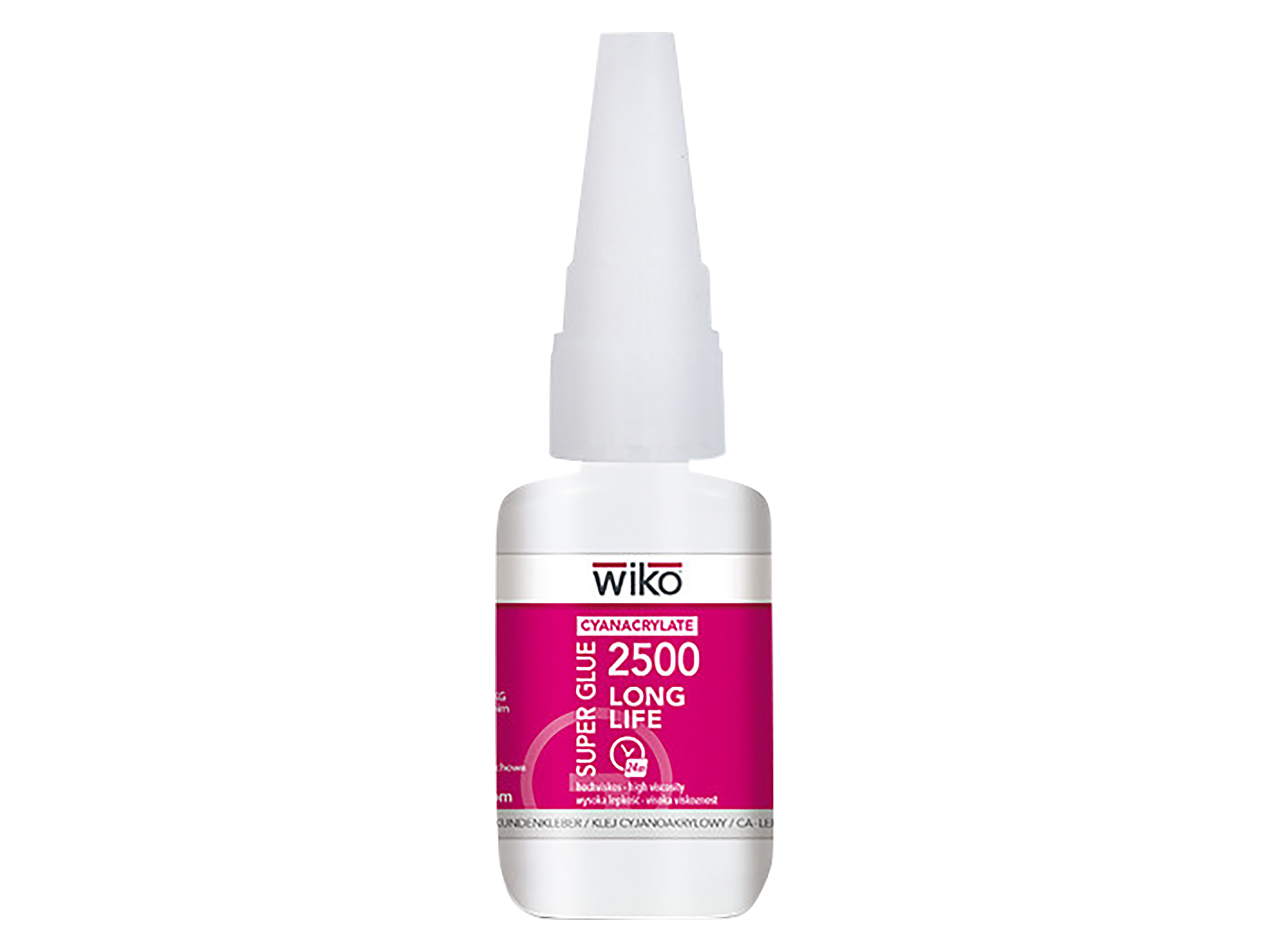 WIKO Sekundenkleber SuperGlue 2500 LongLife, 20 g