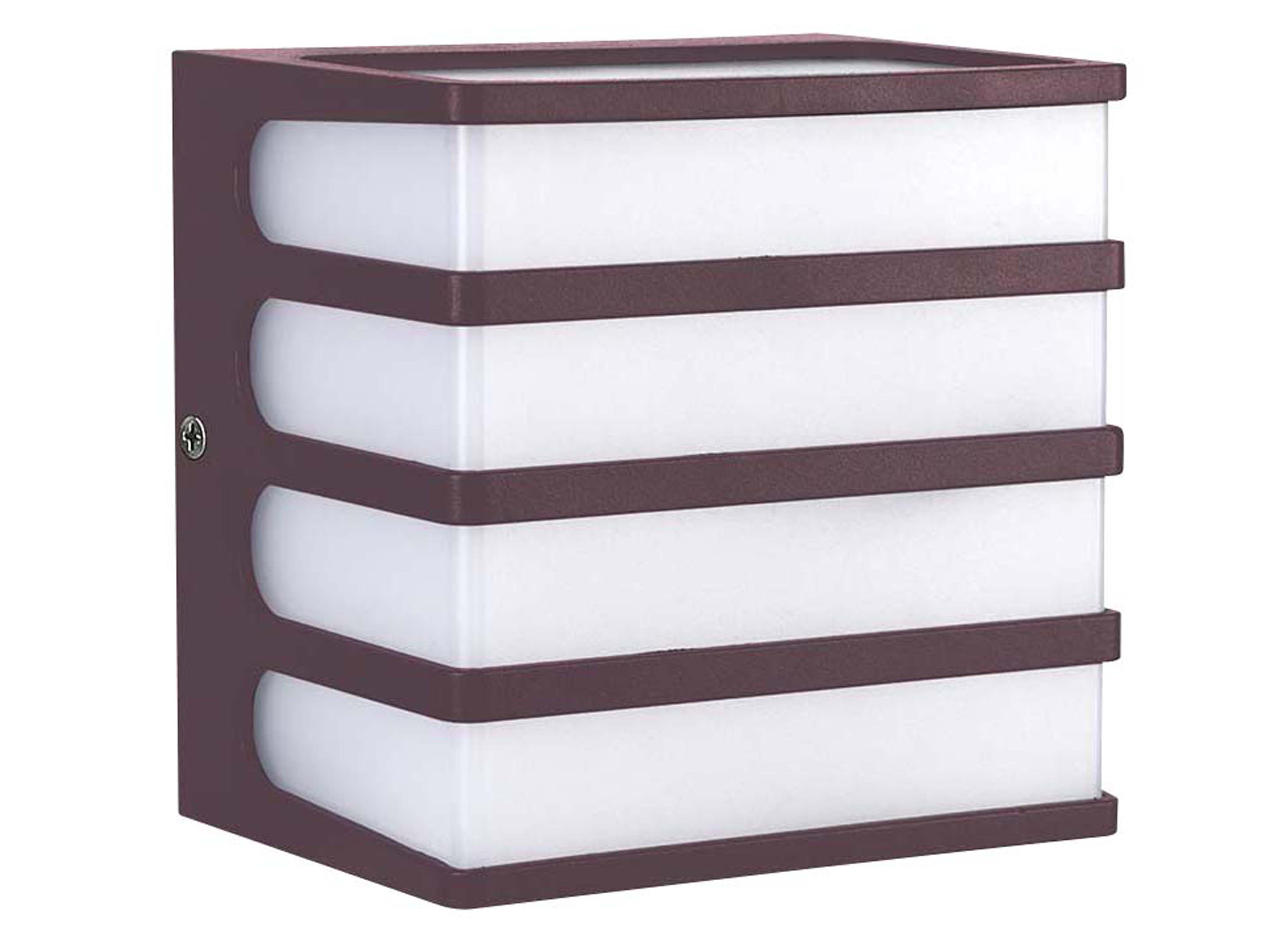 V-TAC LED-Wandleuchte VT-732, EEK: F, 8 W, 800 lm, 4000 K, braun V-TAC LED-Wandleuchte VT-732, EEK: F, 8 W, 800 lm, 4000 K, braun
