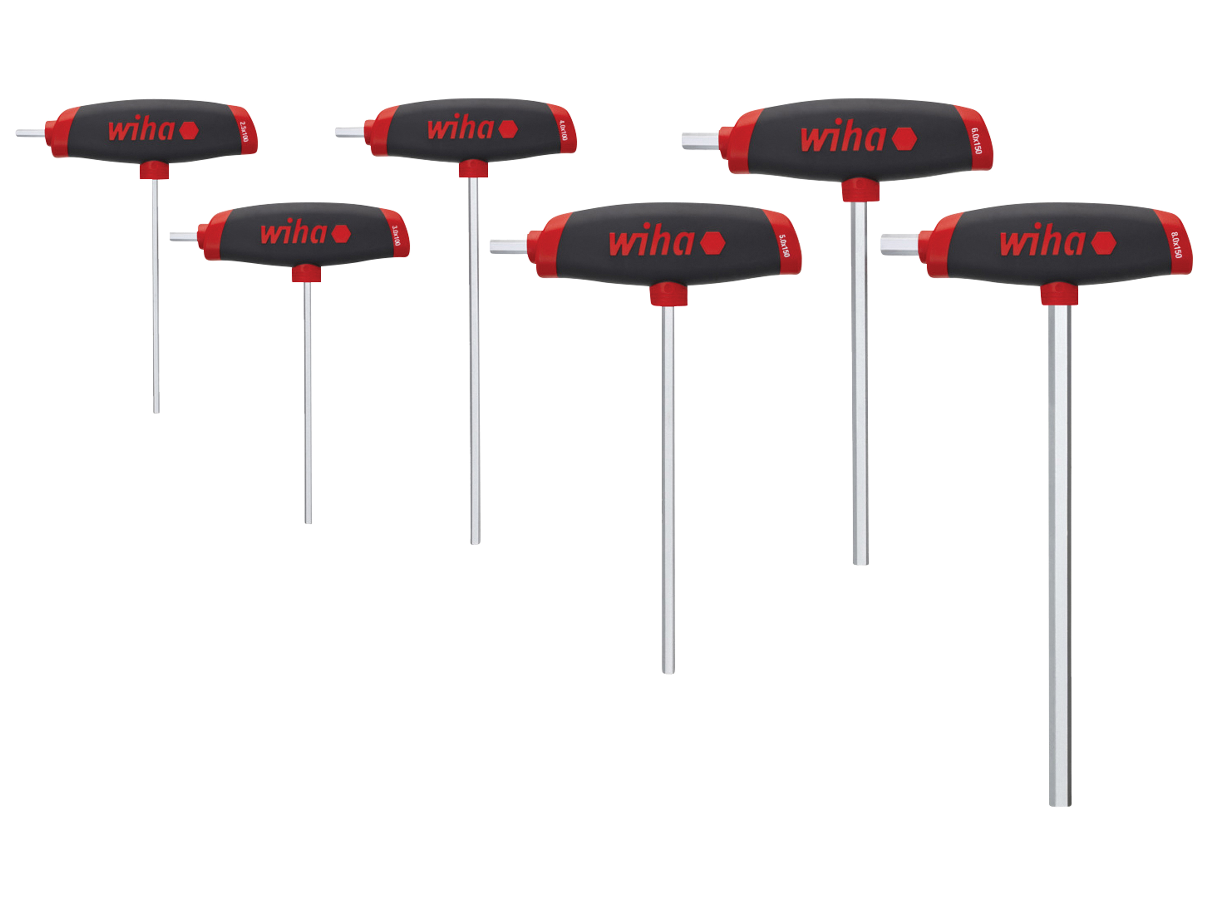 WIHA Stiftschlüssel-Set mit Quergriff, 45620, ComfortGrip, mit Seitenabtrieb, 6-tlg. WIHA Stiftschlüssel-Set mit Quergriff, 45620, ComfortGrip, mit Seitenabtrieb, 6-tlg.