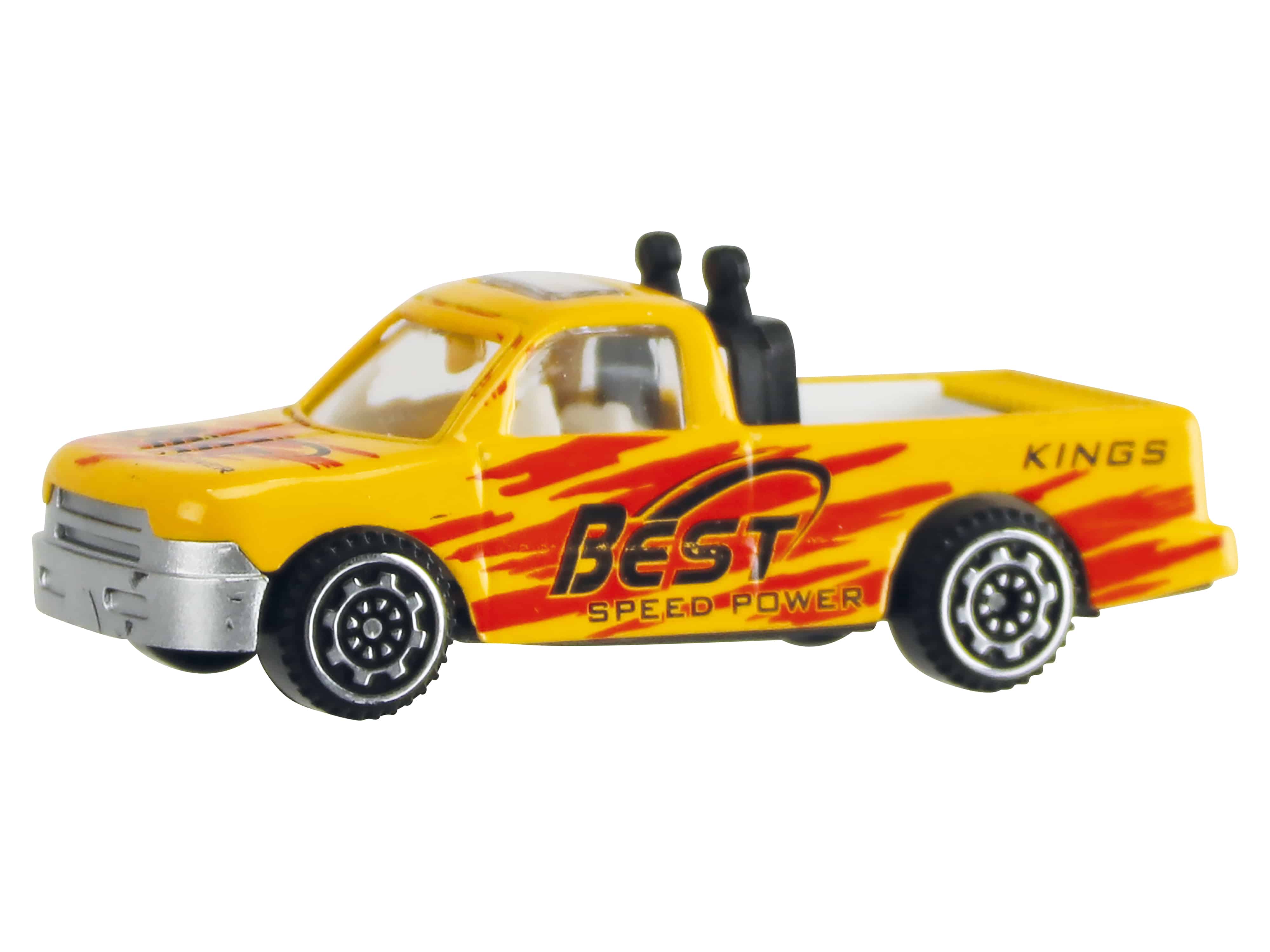 Metallspielzeugauto 1:64, 12 verschiedene Varianten
