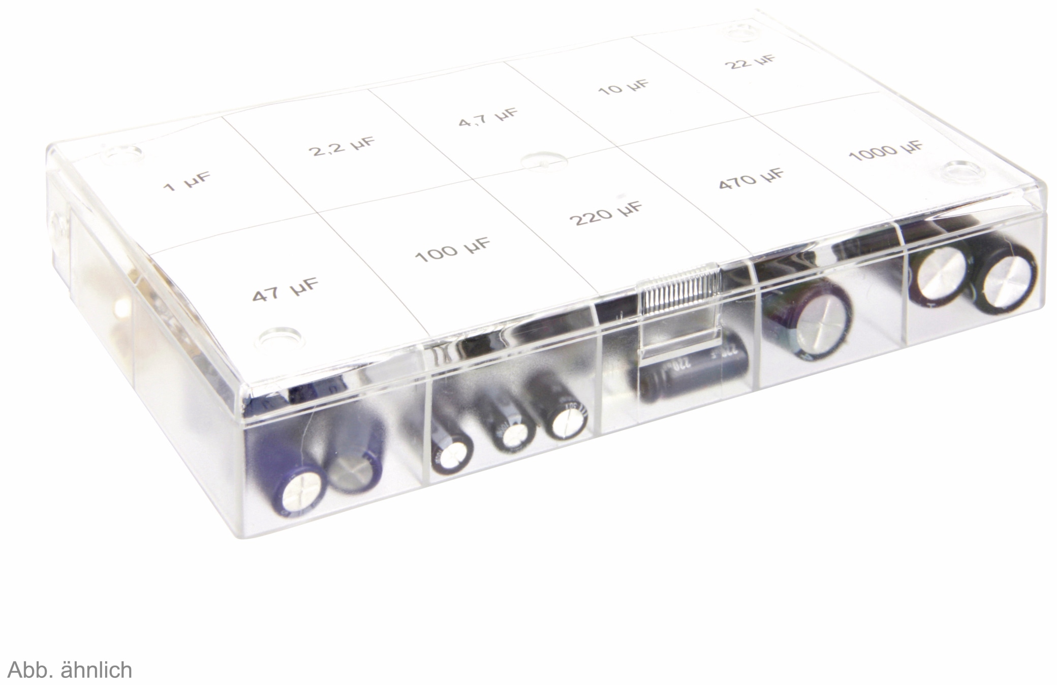 Sortimente, 1mF, 16V, 70-teilig Sortimente, 1mF, 16V