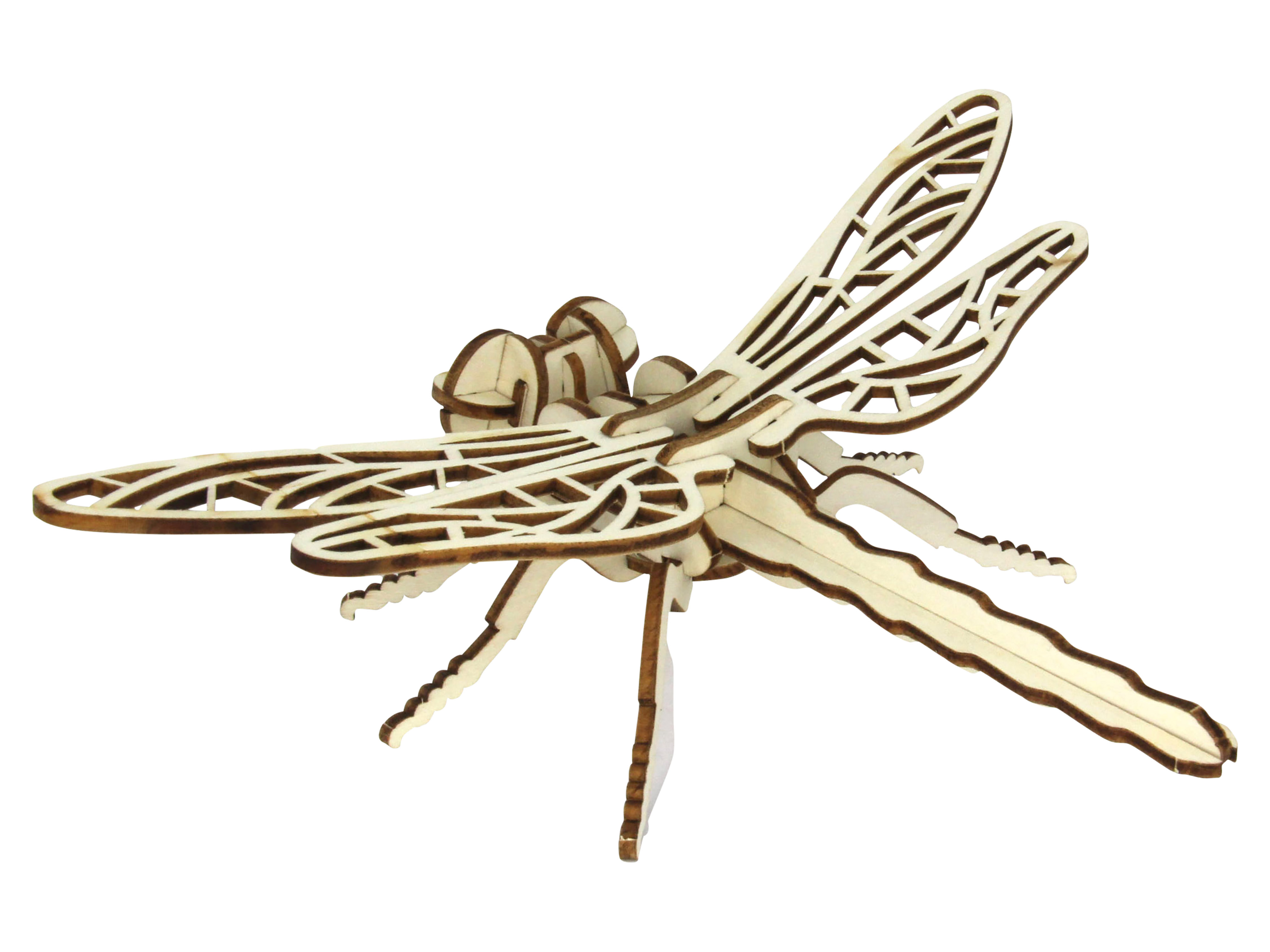SOL-EXPERT 3D Holz Puzzle Libelle