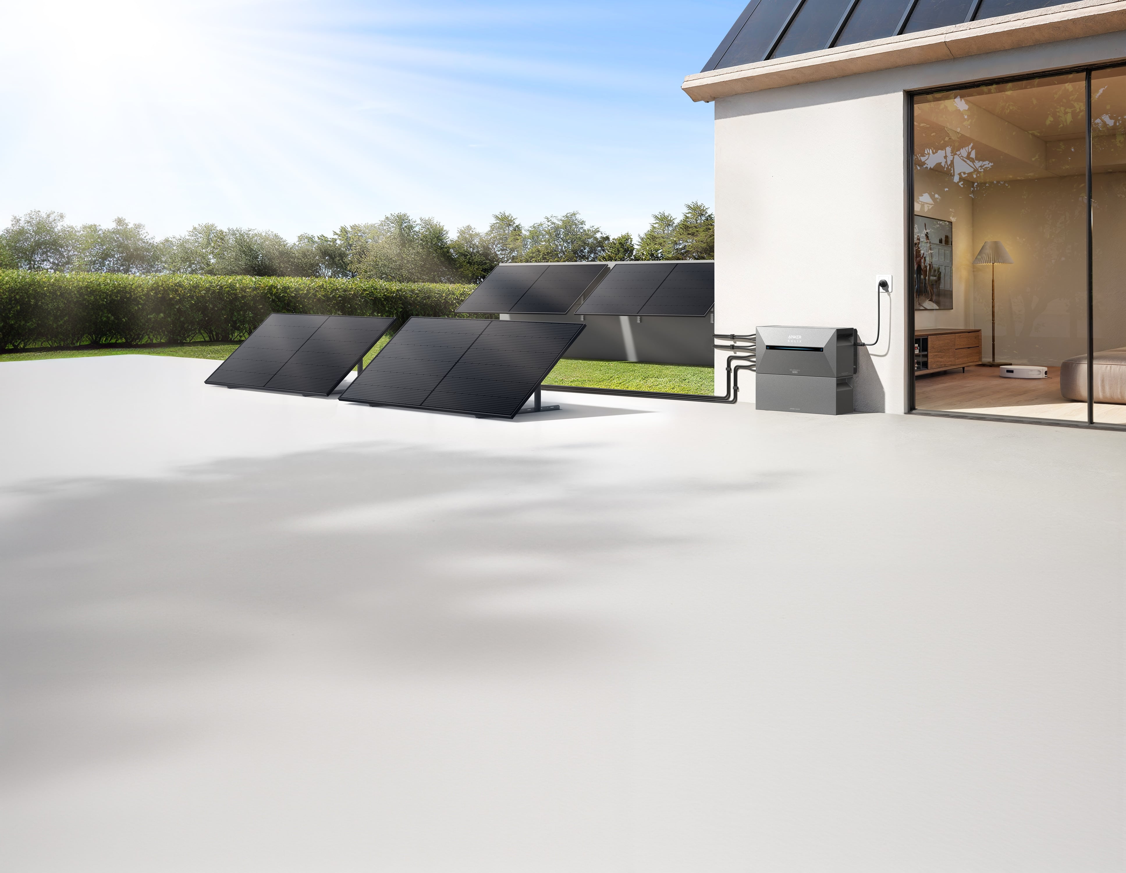 ANKER SOLIX Solarspeicher 2 E1600 Pro, 1,6kWh, Balkonkraftwerk ANKER SOLIX Solarspeicher E1600 Pro, 1,6kWh, All-in-One Balkonkraftwerk