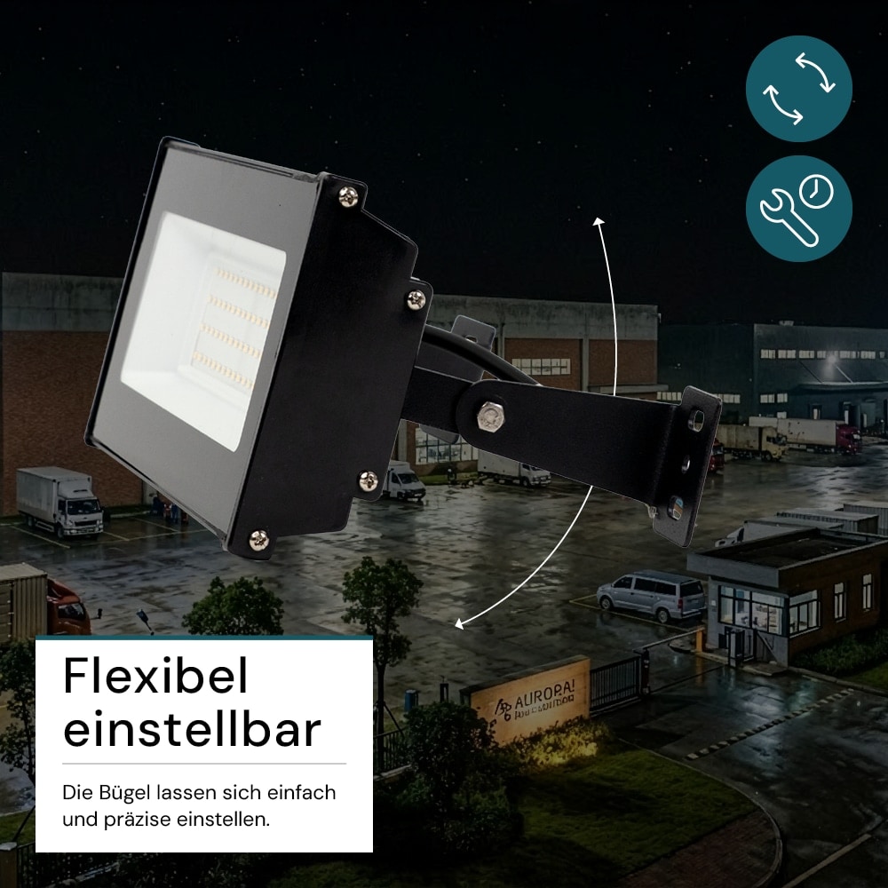 LUXULA LED-Hallenleuchte LX500140, HighBay, linear, 50W, 5000lm, 4000K