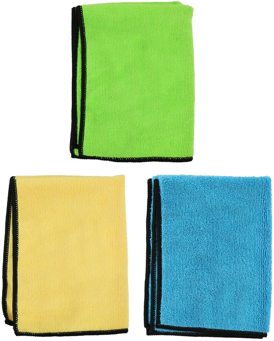 DUNLOP Mikrofasertuch, 35x40 cm, 10 Stück