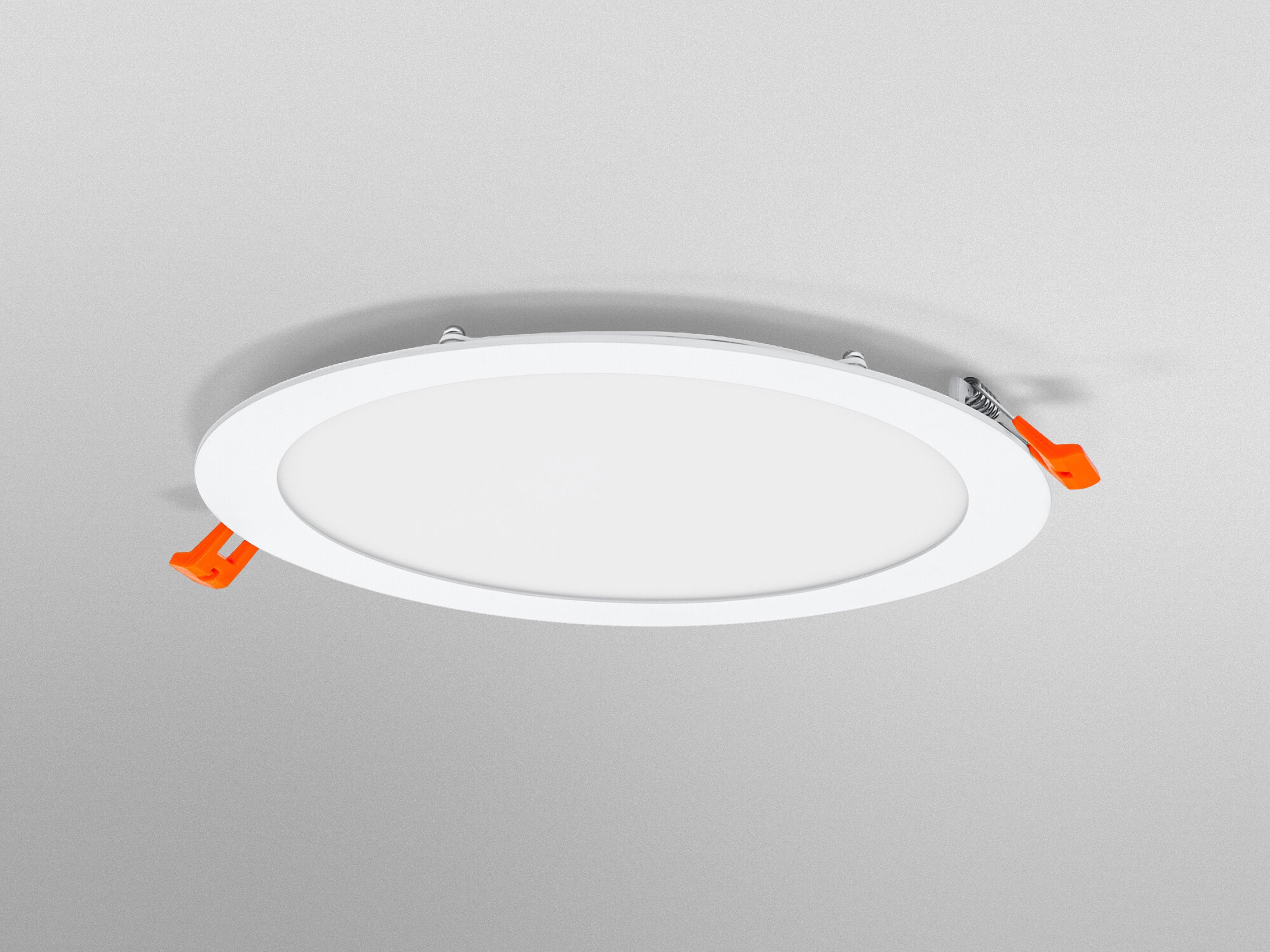OSRAM LED-Einbauleuchte, ultra slim, 22W, 2000lm, 4000K, IP20, Ø 225 mm, neutralweiß