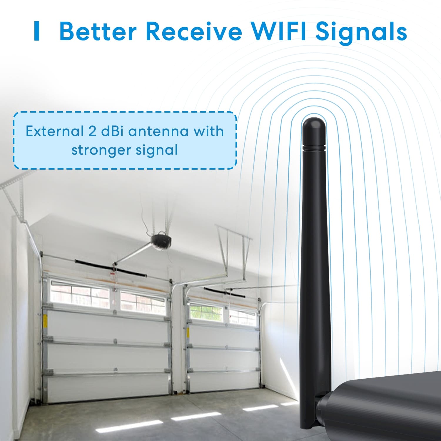 MEROSS WLAN-Garagentoröffner, MSG200HK